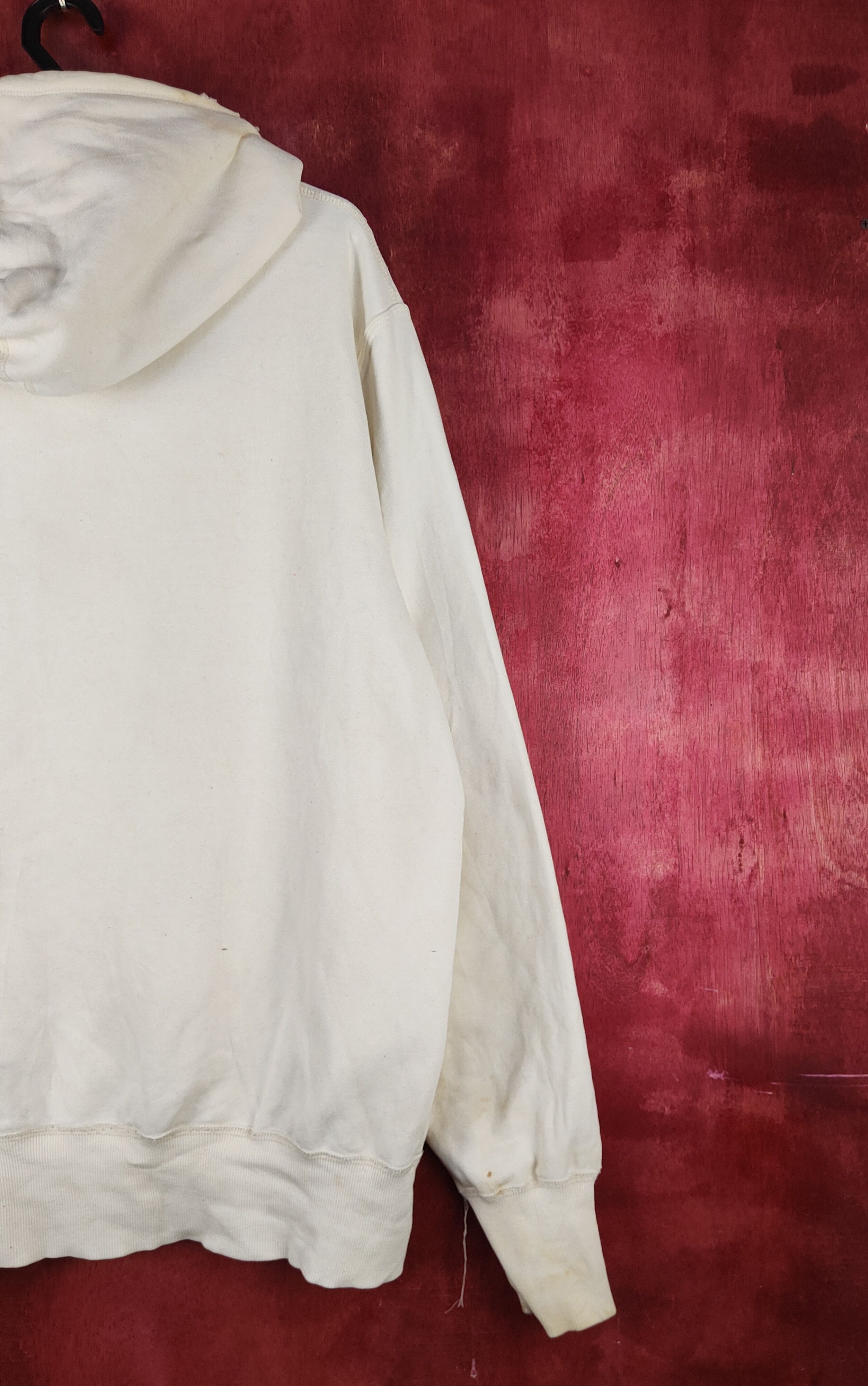 American Eagle Outfitters × Japanese Brand × Vintage American Eagle Outfitters White dirty Sweatshirts #S2041 Size US L / EU 52-54 / 3 - 11 Thumbnail