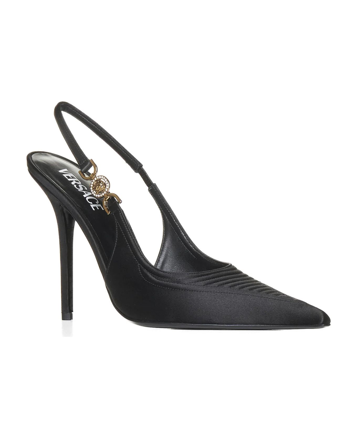 Versace o1y0226 Pumps in Black Size US 6 / IT 36 - 2 Thumbnail