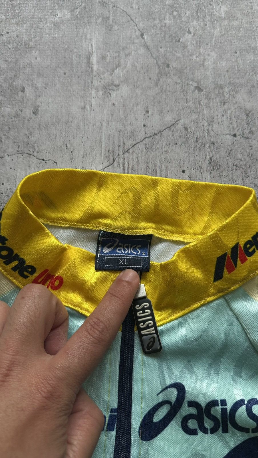 1999 Asics Bianchi Mercatone Uno Vintage Cycling Jersey