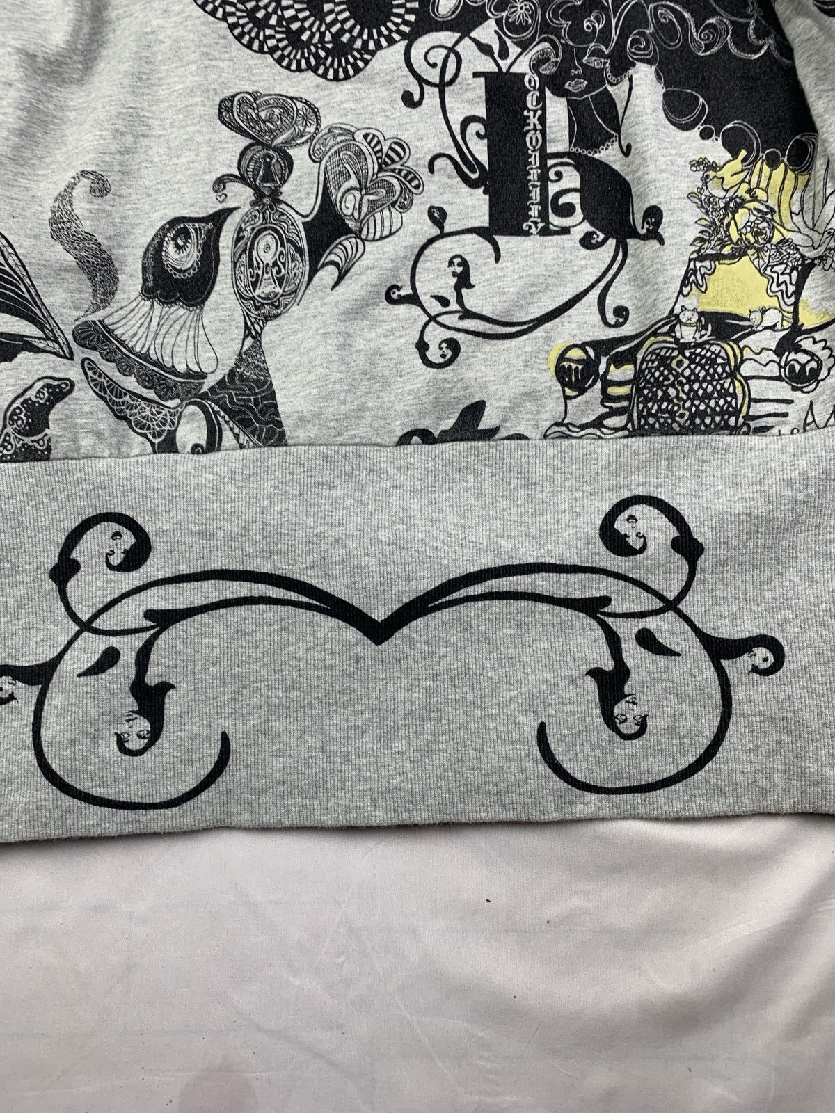 Oilily y2k Oilily Netherlands Art Over Print Graphic Zip up Hoodie Size XL / US 12-14 / IT 48-50 - 8 Thumbnail