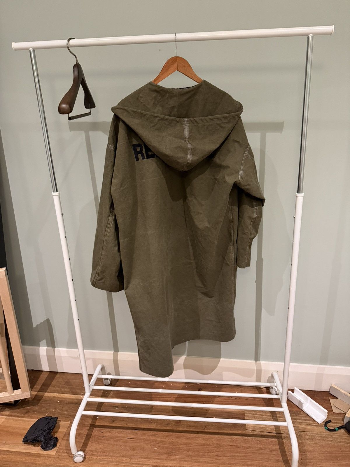 READYMADE Readymade Vintage Army Fabric Raincoat Size US M / EU 48-50 / 2 - 2 Thumbnail
