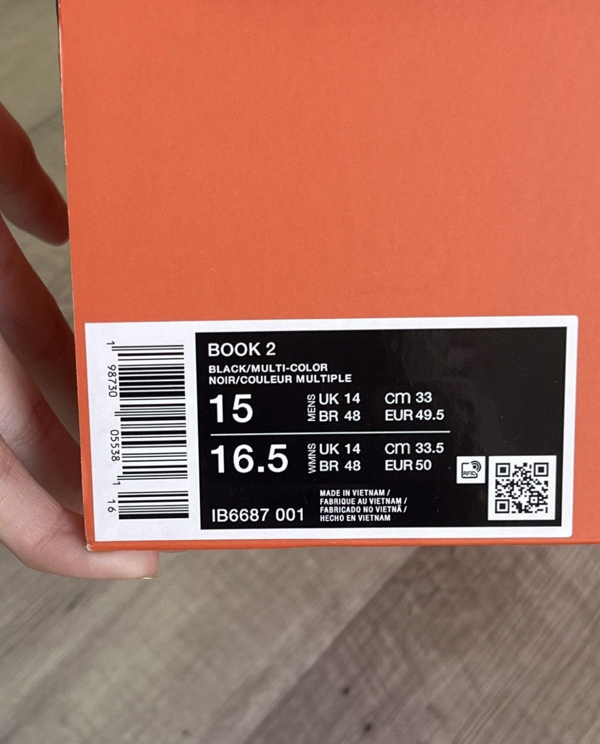 Nike Nike Book 2 NEW Size US 15 / EU 48 - 11 Thumbnail