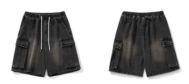 Vintage Streetwear Retro Cargo Pockets Shorts y2k Size US 30 / EU 46 - 7 Thumbnail