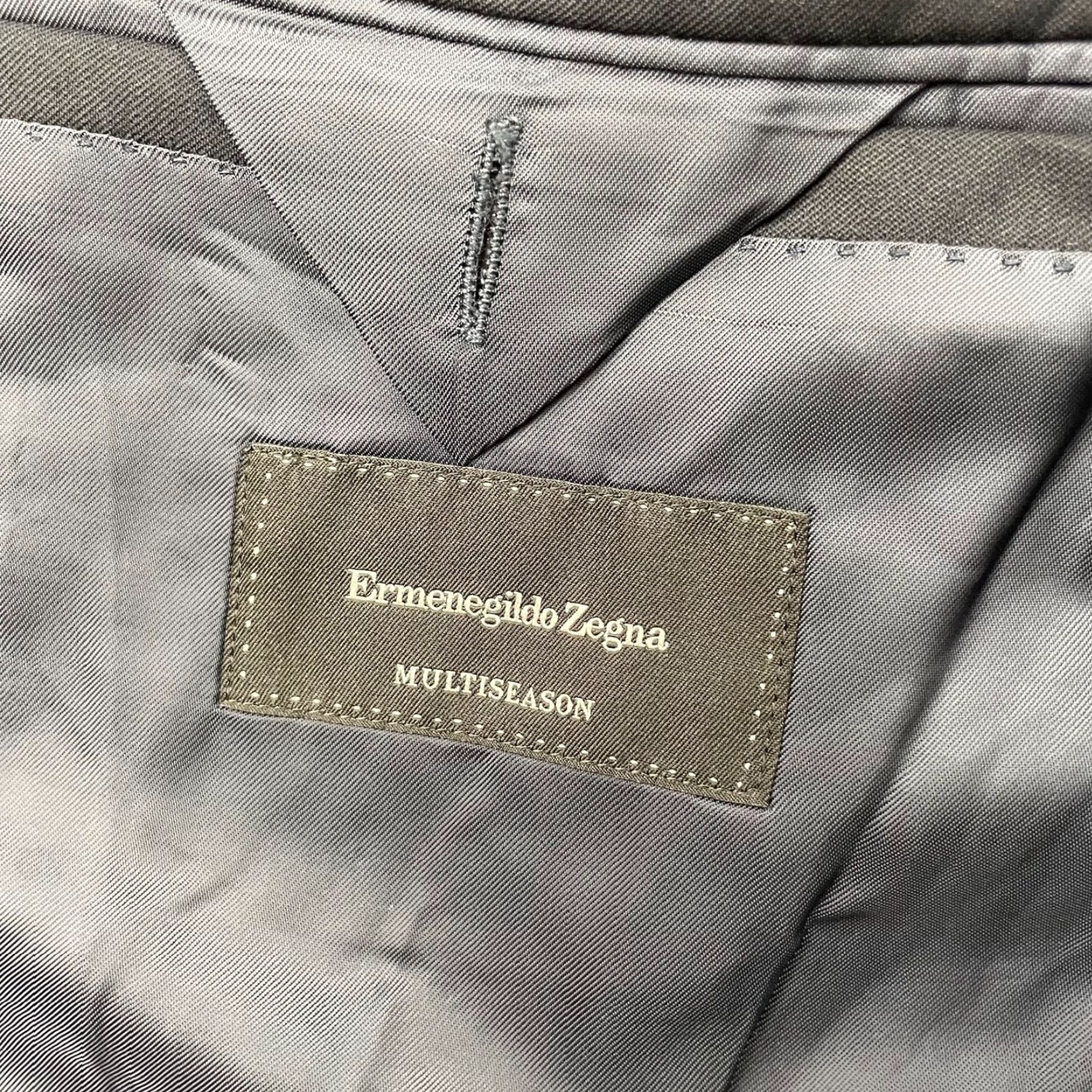 Ermenegildo Zegna Men’s Multiseason 100% Wool 3-Button Blazer Navy Spain 42R
