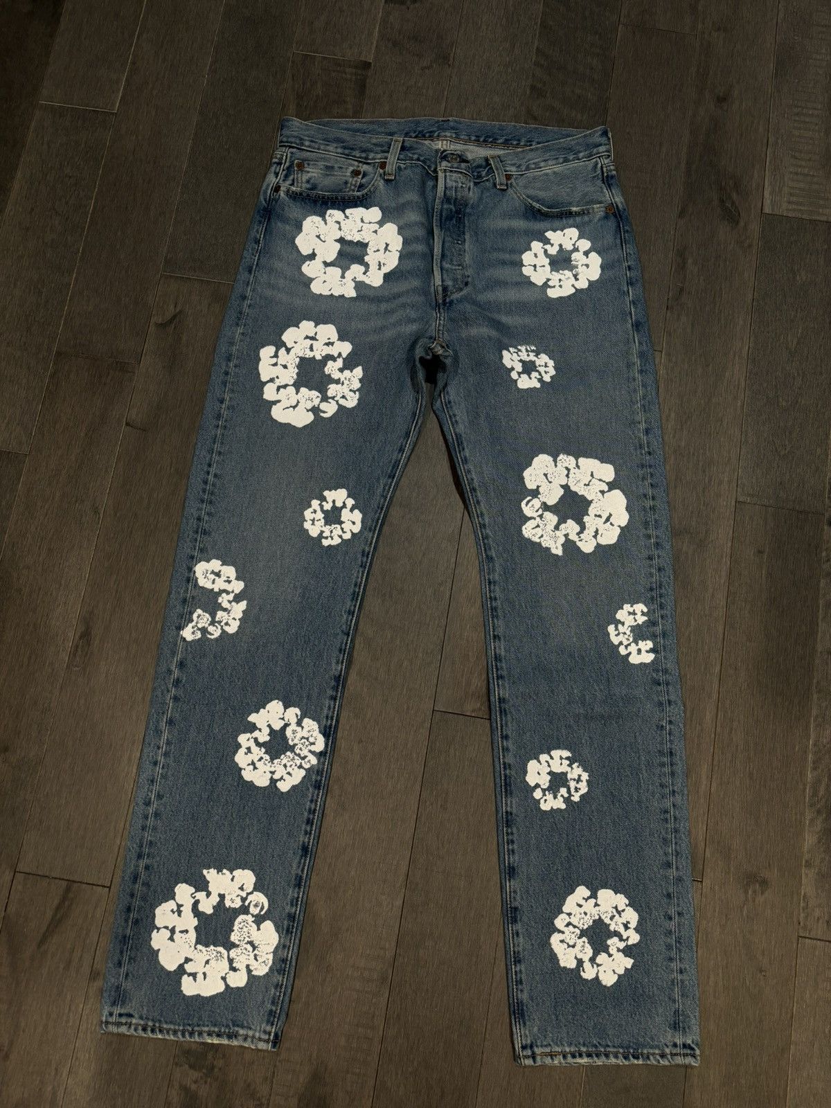 DENIM TEARS Denim Tears Jwans Light Wash Blue 34 | Grailed