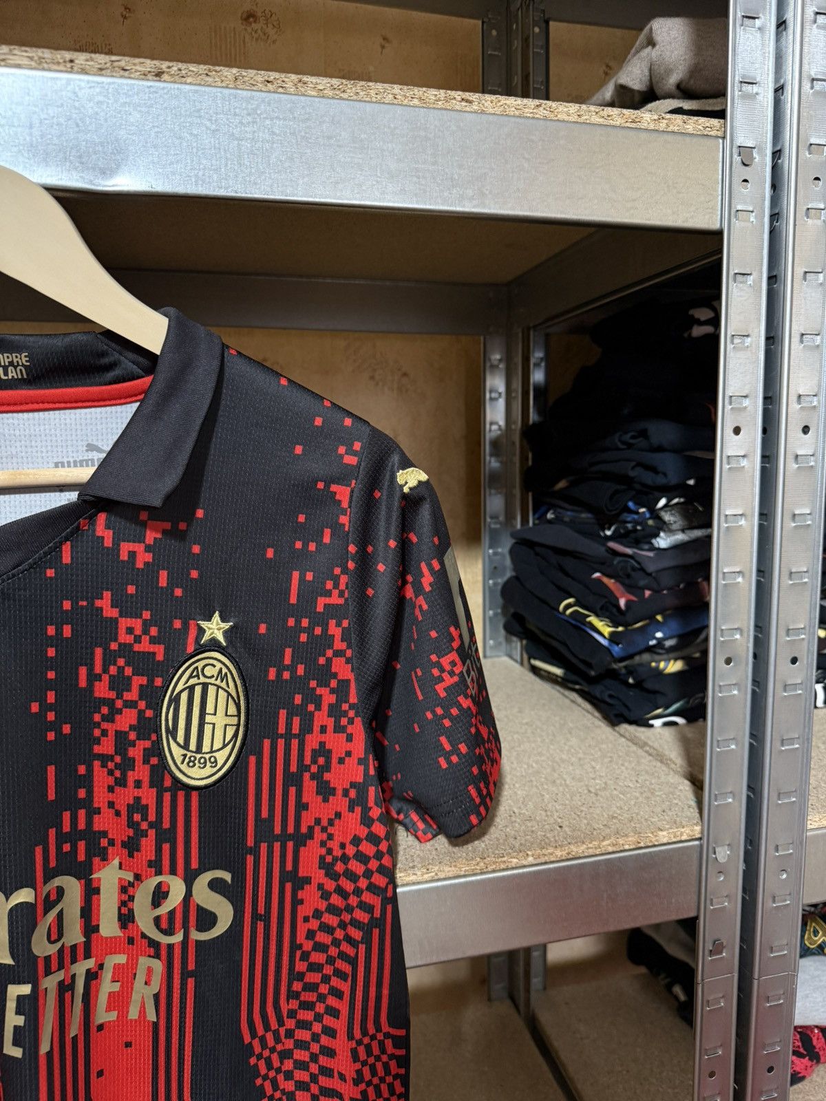Puma × Vintage Puma Koche AC Milan 2022 2023 Fourth Soccer Jersey Size US S / EU 44-46 / 1 - 4 Thumbnail