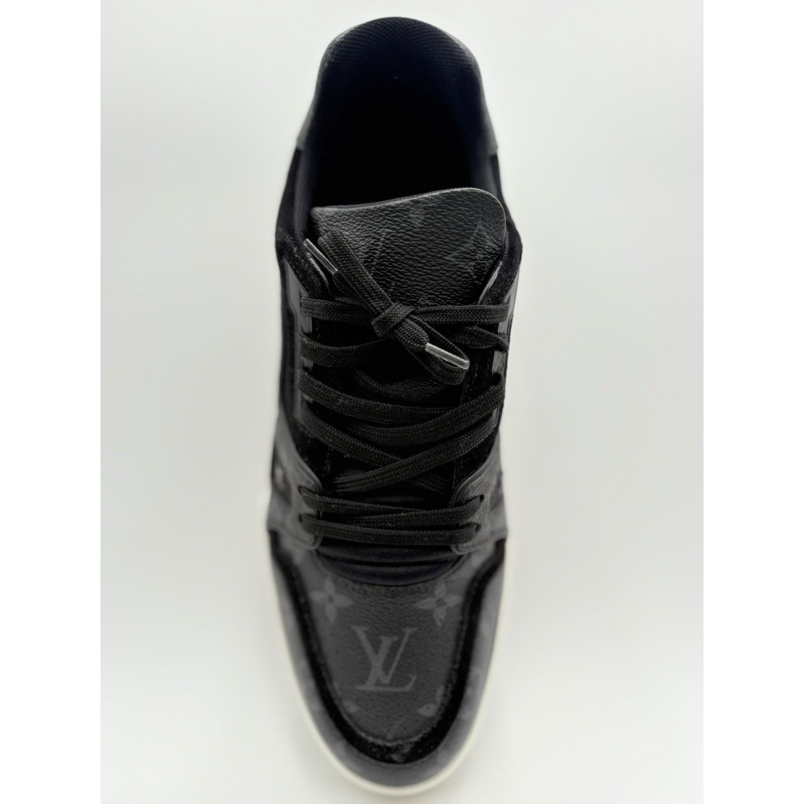 Louis Vuitton Louis Vuitton Trainer ' Black Monogram ' | GREAT CONDITION! Size US 9.5 / EU 42-43 - 5 Thumbnail