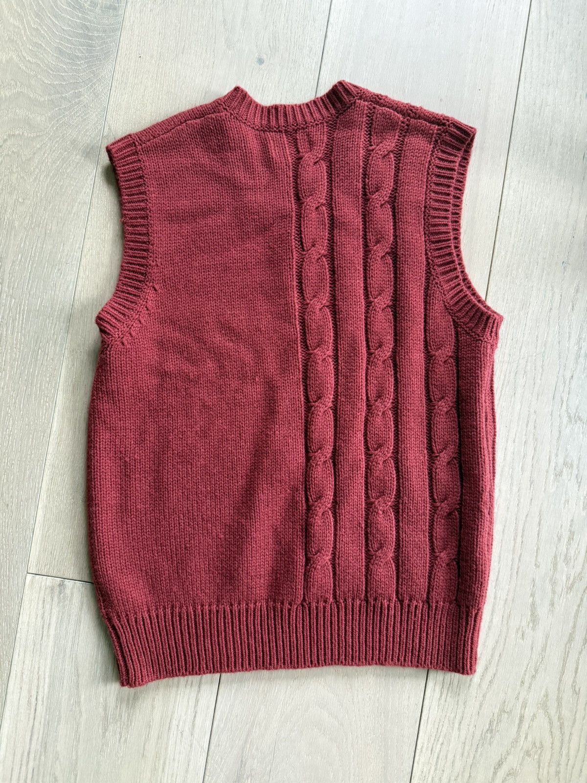 Golf le Fleur Golf Wang Le Fluer Grand Logo Knitted Vest Size US M / EU 48-50 / 2 - 2 Thumbnail