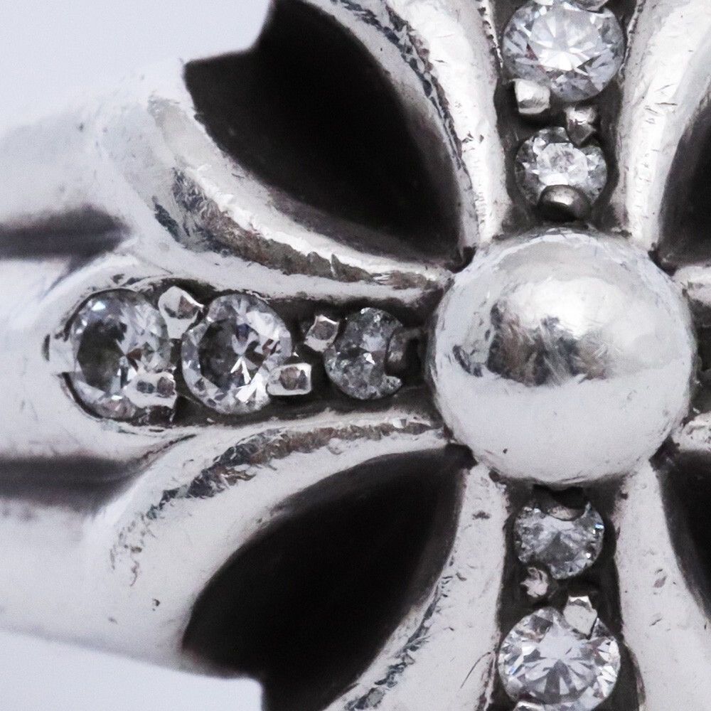 Chrome Hearts US8 Chrome Hearts Cut Out Plus Cross Ring 17 Size ONE SIZE - 7 Thumbnail