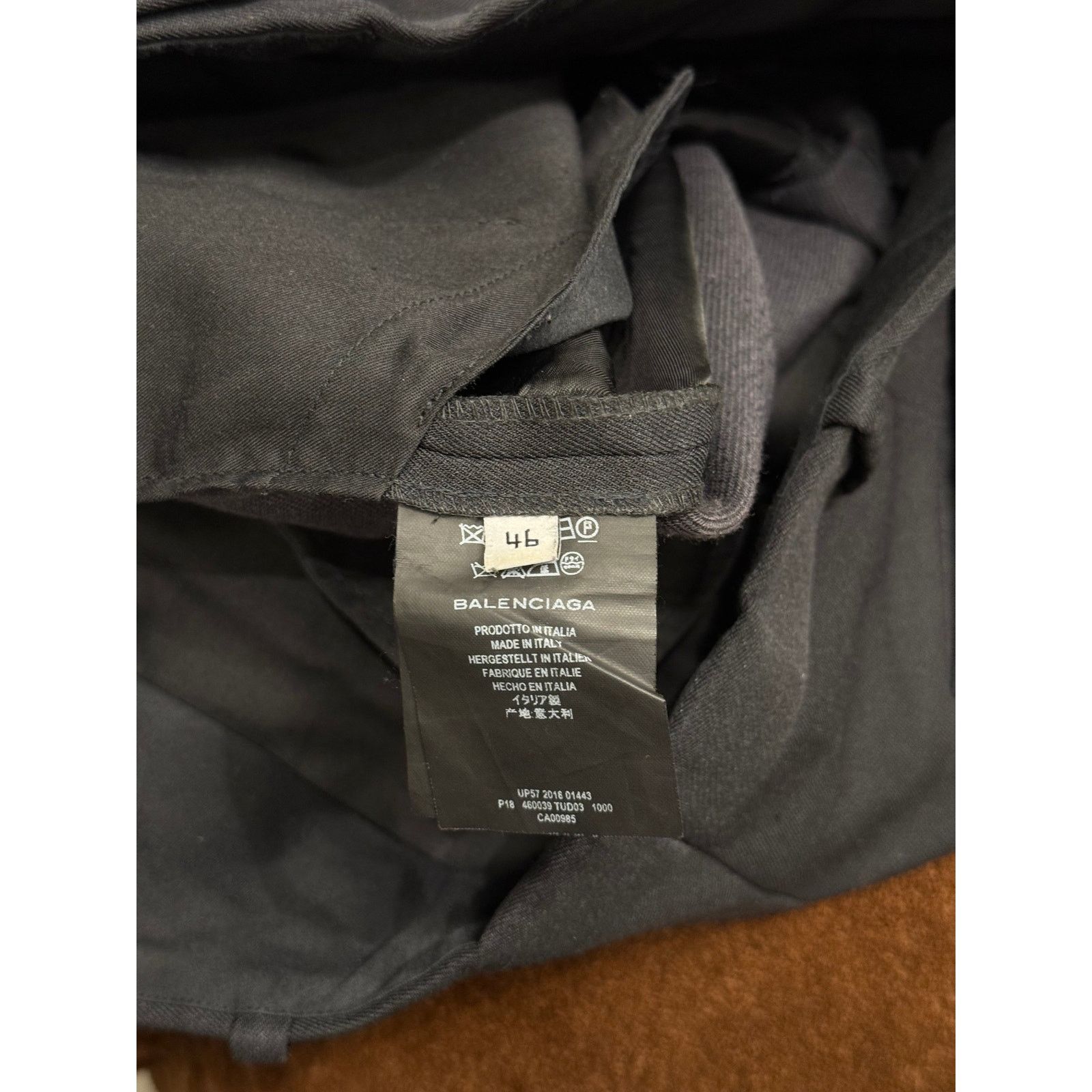 Balenciaga A/W2016 Balenciaga runway tailor pants Size 32" / US 10 / IT 46 - 6 Thumbnail