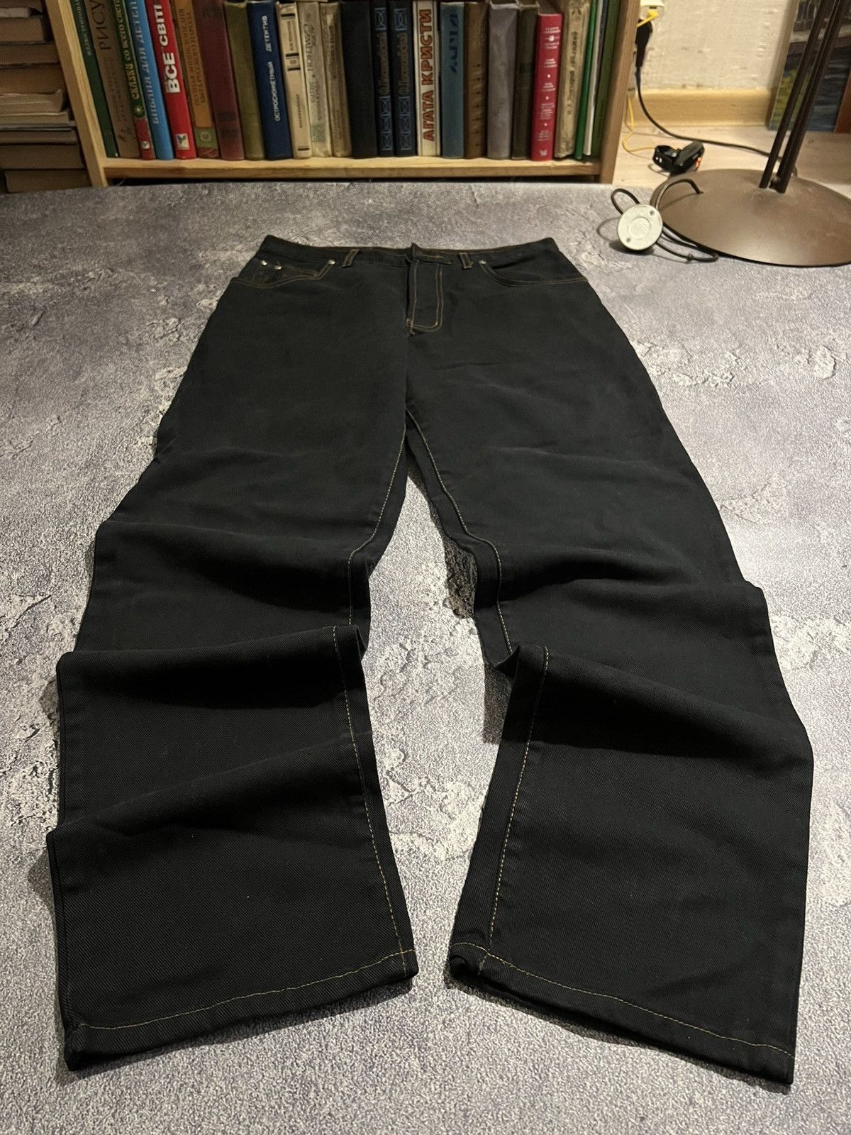 Japanese Brand Hysteric Glamour Style / Sexy Destroyed Baggy Y2K / Vintage Size US 32 / EU 48 - 1 Thumbnail
