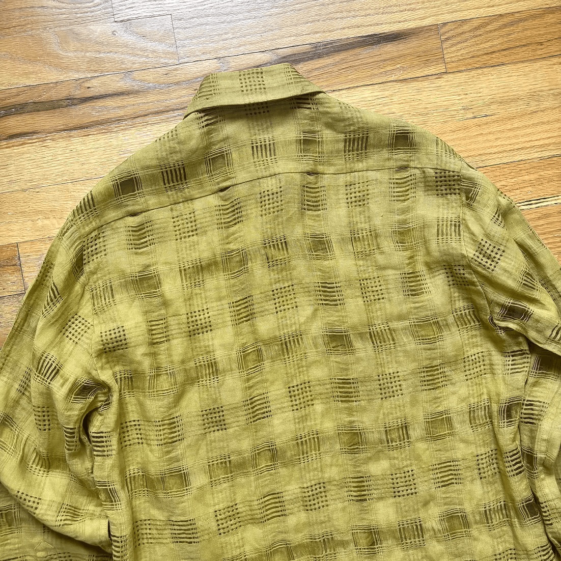 Dior SS2000 by John Galliano Tulle Plaid Button-Up Shirt Size US S / EU 44-46 / 1 - 6 Thumbnail