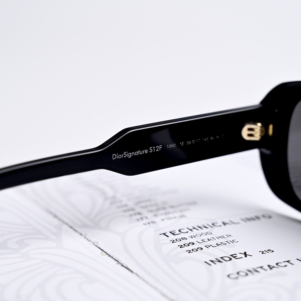 Dior DIOR DIORSIGNATURE S12I 10A0 SUNGLASSES Size ONE SIZE - 6 Thumbnail