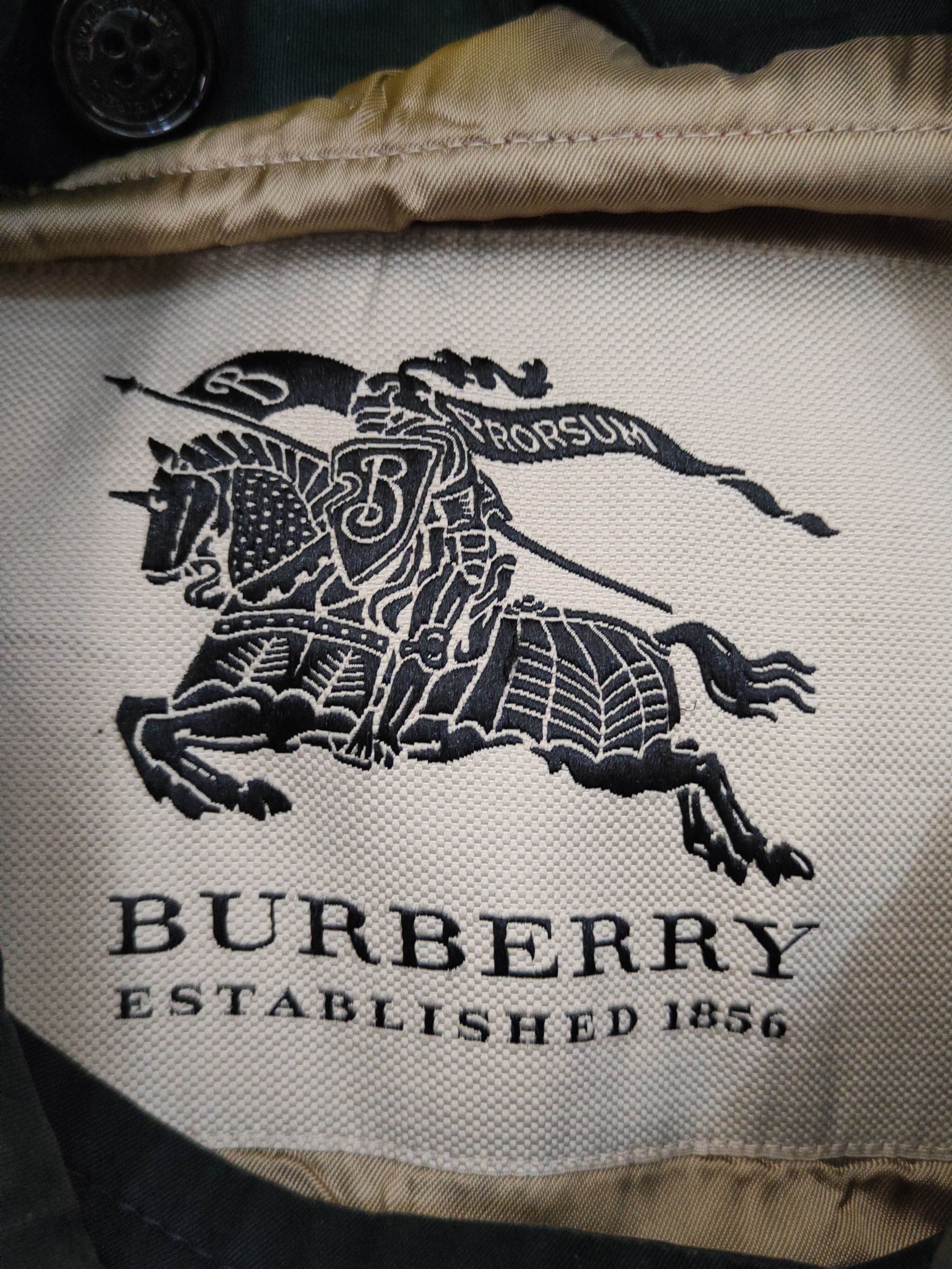 Burberry D Burberry Black Faded trench coat Long Jackets #W1690 Size L / US 10 / IT 46 - 15 Thumbnail