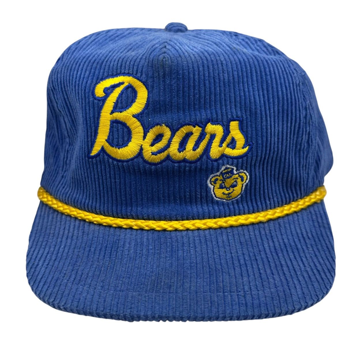 Other Vintage RARE UCLA Bruins Bear Corduroy Rope Snapback Size ONE SIZE - 1 Thumbnail