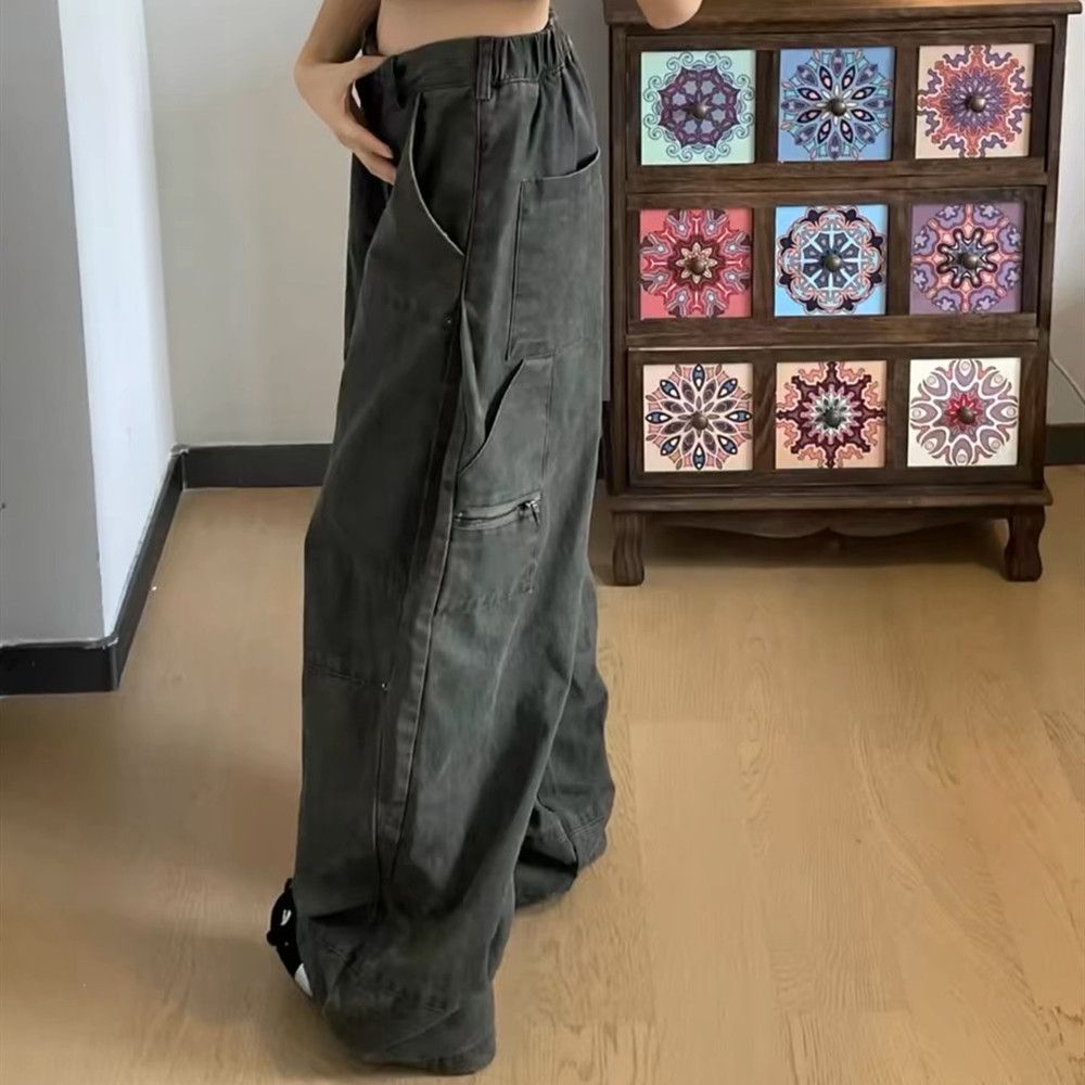 Japanese Brand × Vintage Unisex Loose Casual Spring Cargo pants Size US 29 - 2 Thumbnail