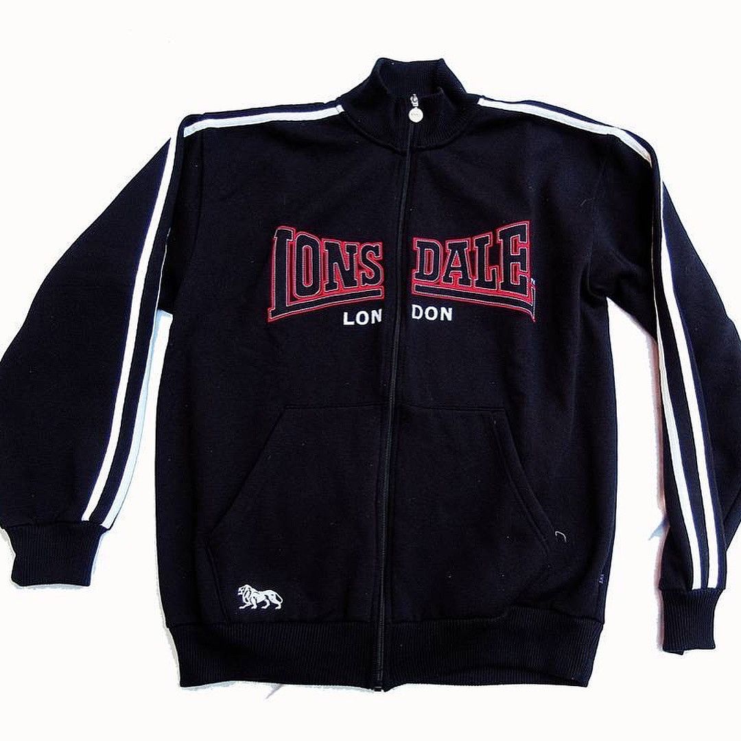 Lonsdale × Other UK Lonsdale london Tracktop jacket two tone black and whitku Size US L / EU 52-54 / 3 - 1 Thumbnail