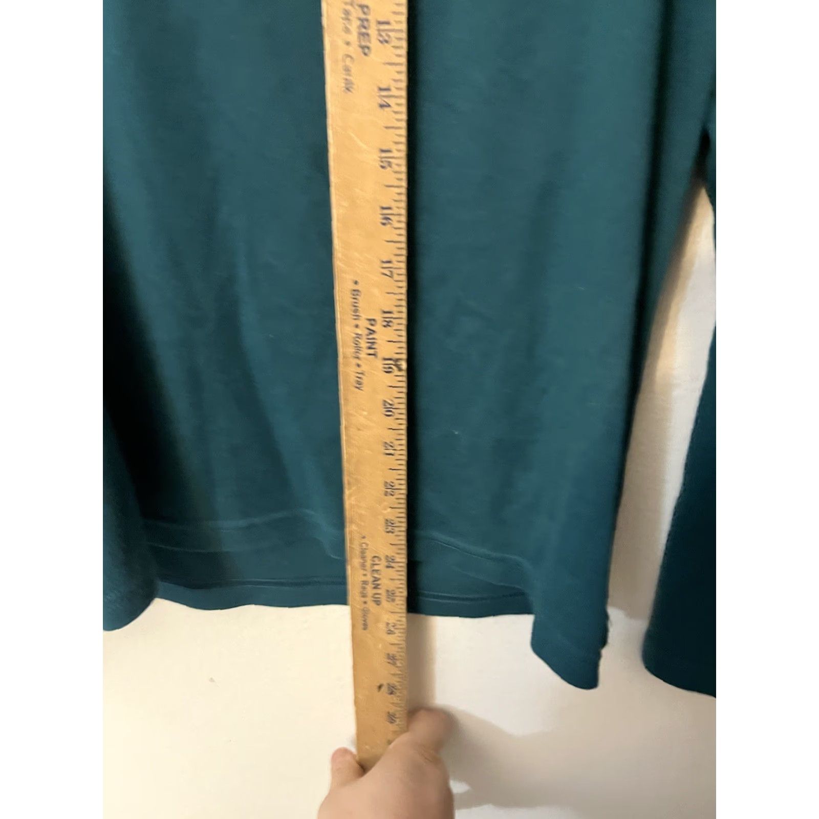 Vintage VINTAGE Essential Elements Long Sleeve Green Pullover Sweater Size Medium Teal Size M / US 6-8 / IT 42-44 - 4 Thumbnail