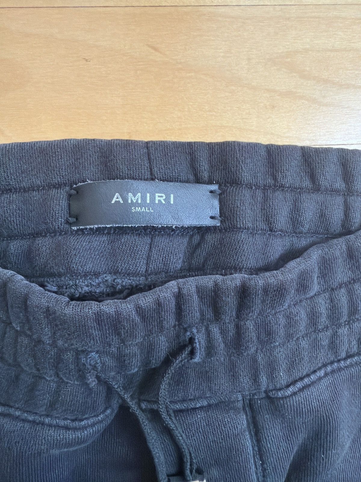 Amiri Amiri Black Dagger Sweatpants Size US 30 / EU 46 - 10 Thumbnail