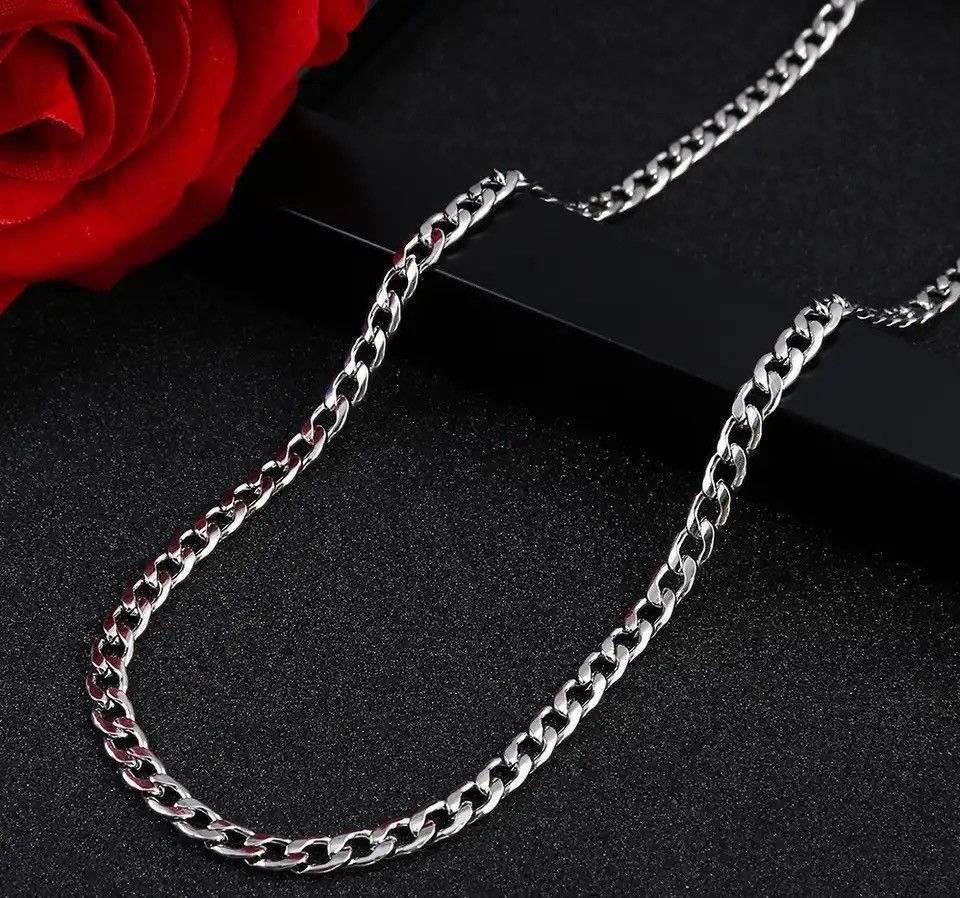 Other Silver chain Cuban Link Chain Chrome Hearts Size ONE SIZE - 2 Thumbnail