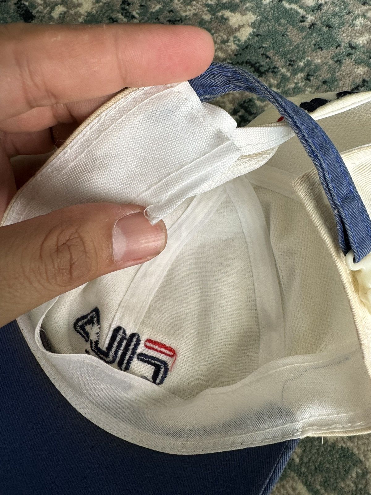 Fila VINTAGE FILA CLASSIC ADJUSTABLE HAT CAP Size ONE SIZE - 6 Thumbnail