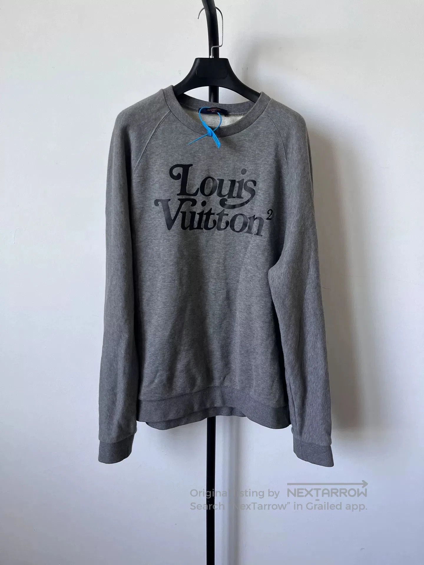Louis Vuitton louis vuitton x nigo gray sweatshirt unisex. Size US L / EU 52-54 / 3 - 1 Thumbnail