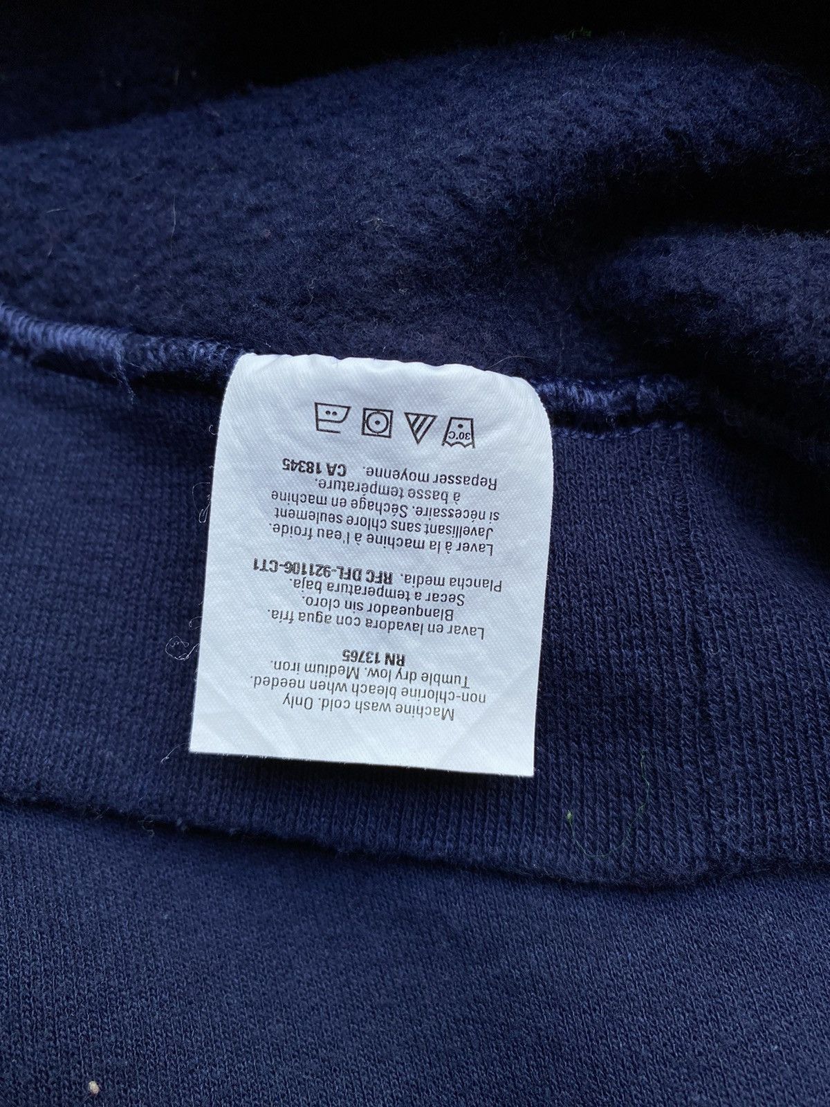 Vintage Vintage navy sweater Size US S / EU 44-46 / 1 - 3 Thumbnail