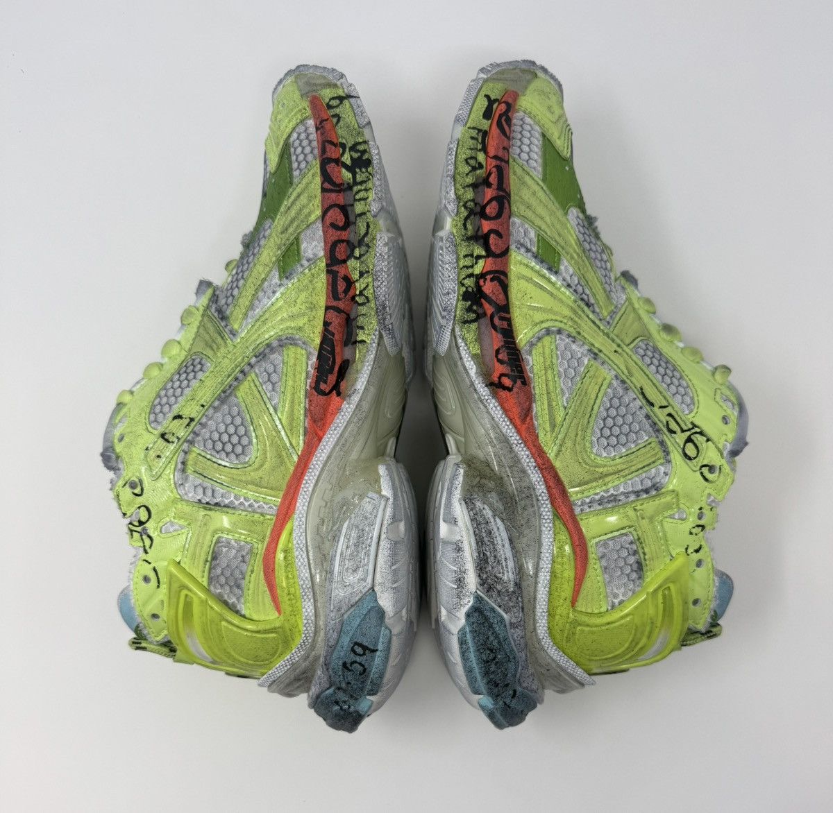 Balenciaga Balenciaga Marathon Runner Sneaker Yellow Unreleased Demna Size US 12 / EU 45 - 3 Thumbnail