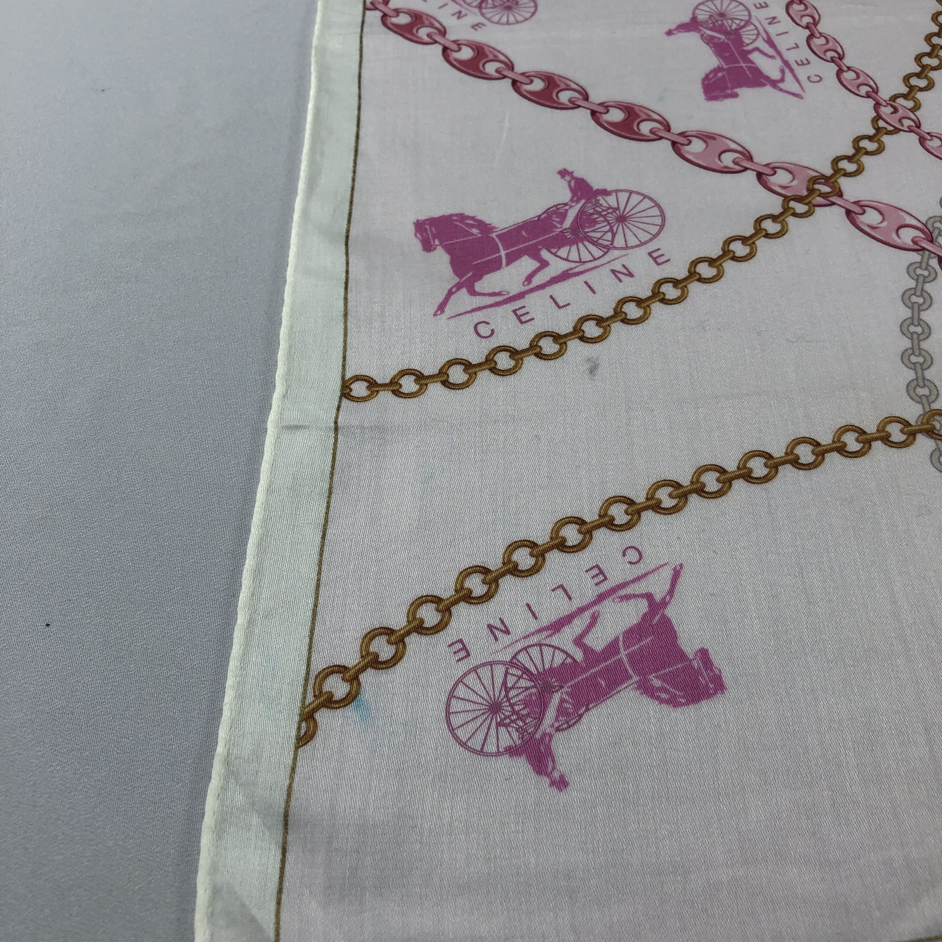 Celine Celine Handkerchief Neckerchief Bandana H3102 Size ONE SIZE - 8 Thumbnail