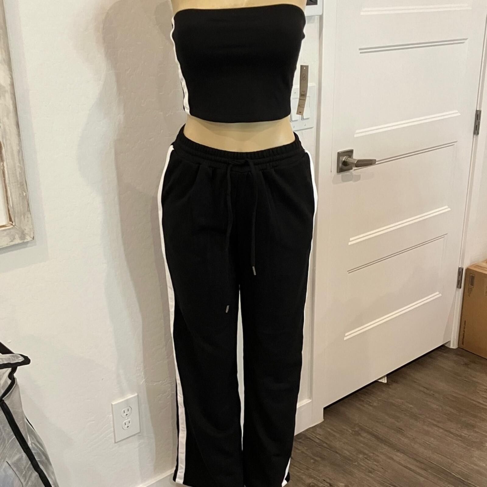 Other NWT No Boundaries Track Pants with Tube Top Size 26" / US 2 / IT 38 - 1 Thumbnail