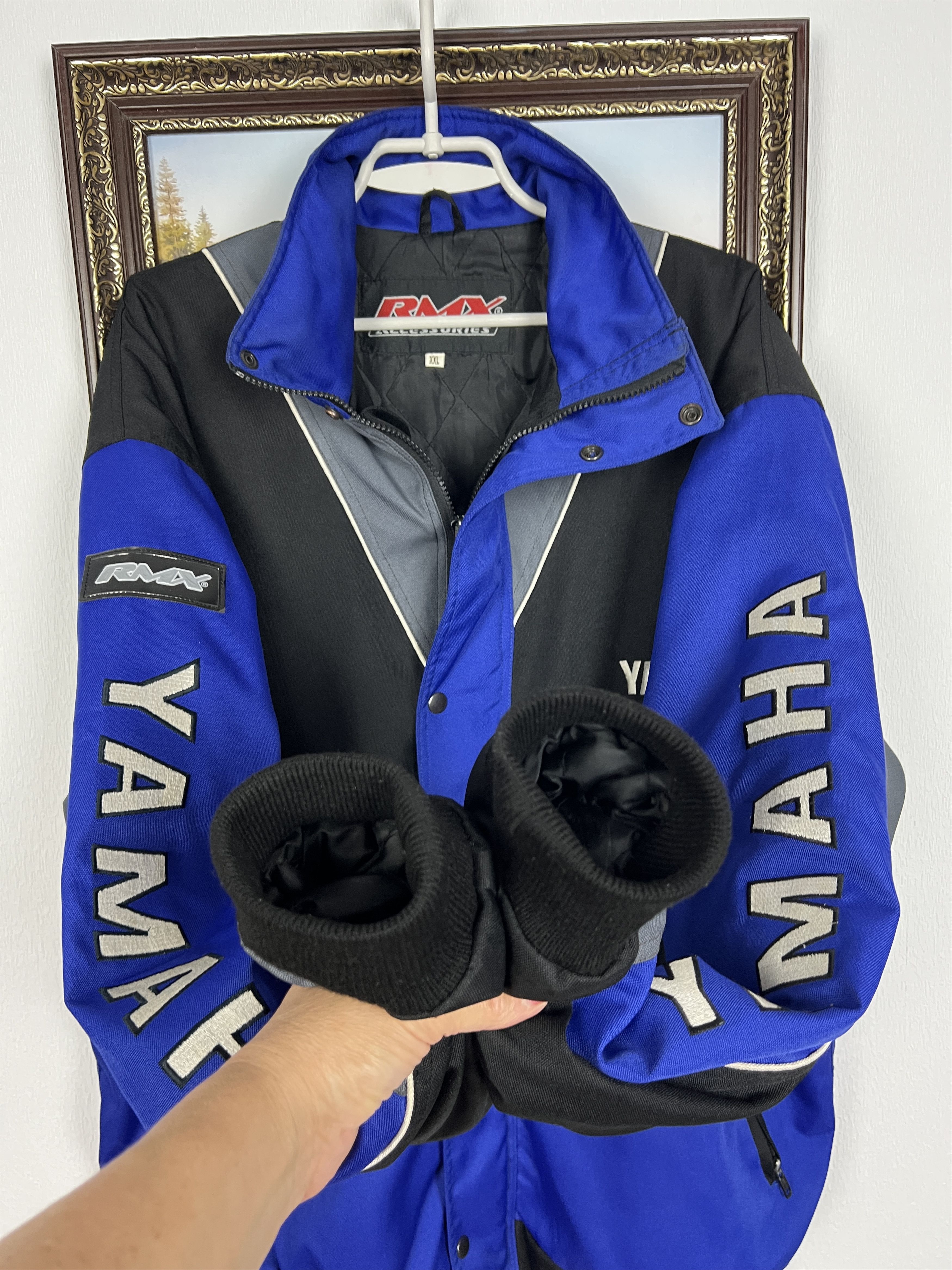Yamaha Vintage Yamaha Racing Moto Jacket Motorcycle Biker Y2K Size US XXL / EU 58 / 5 - 10 Thumbnail