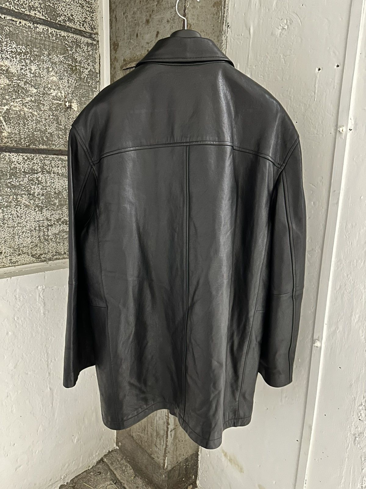 Other Dunst black lamb leather half jacket Size US XL / EU 56 / 4 - 3 Thumbnail