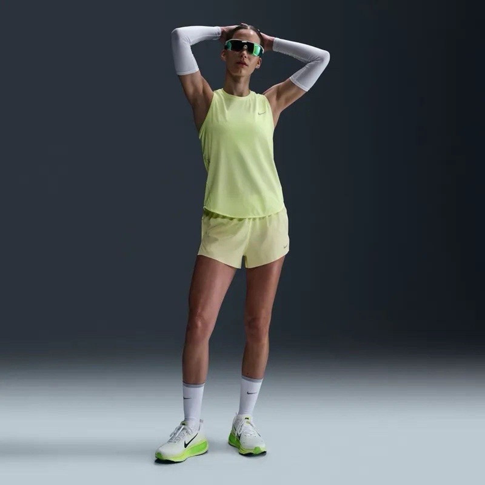 Nike Nike Swift Running Tank Top & Short Set Women's Small NWT Size S / US 4 / IT 40 - 1 Thumbnail