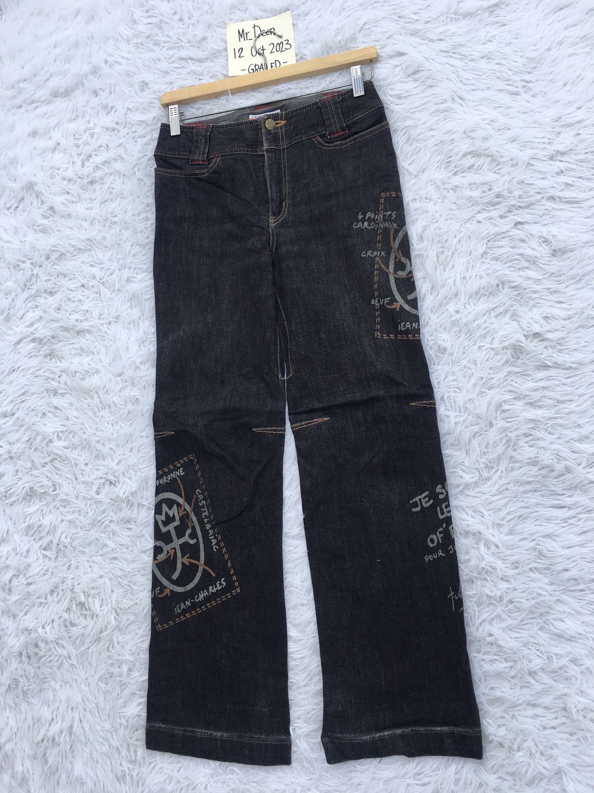 Jean Charles De Castelbajac Rare Vintage Jean Charles de Castelbajac Jean/Denim Size US 26 / EU 42 - 5 Thumbnail