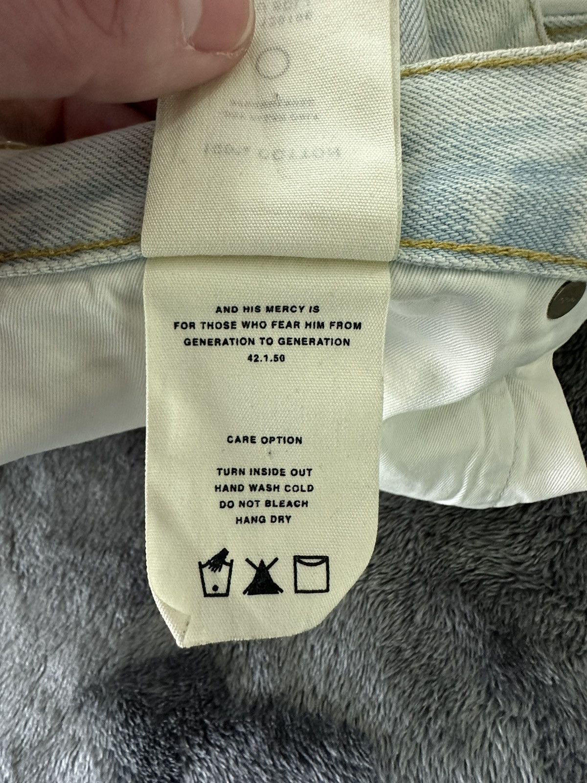Fear of God Fear of God Fifth Collection Jeans sz 33 Size US 33 - 11 Thumbnail