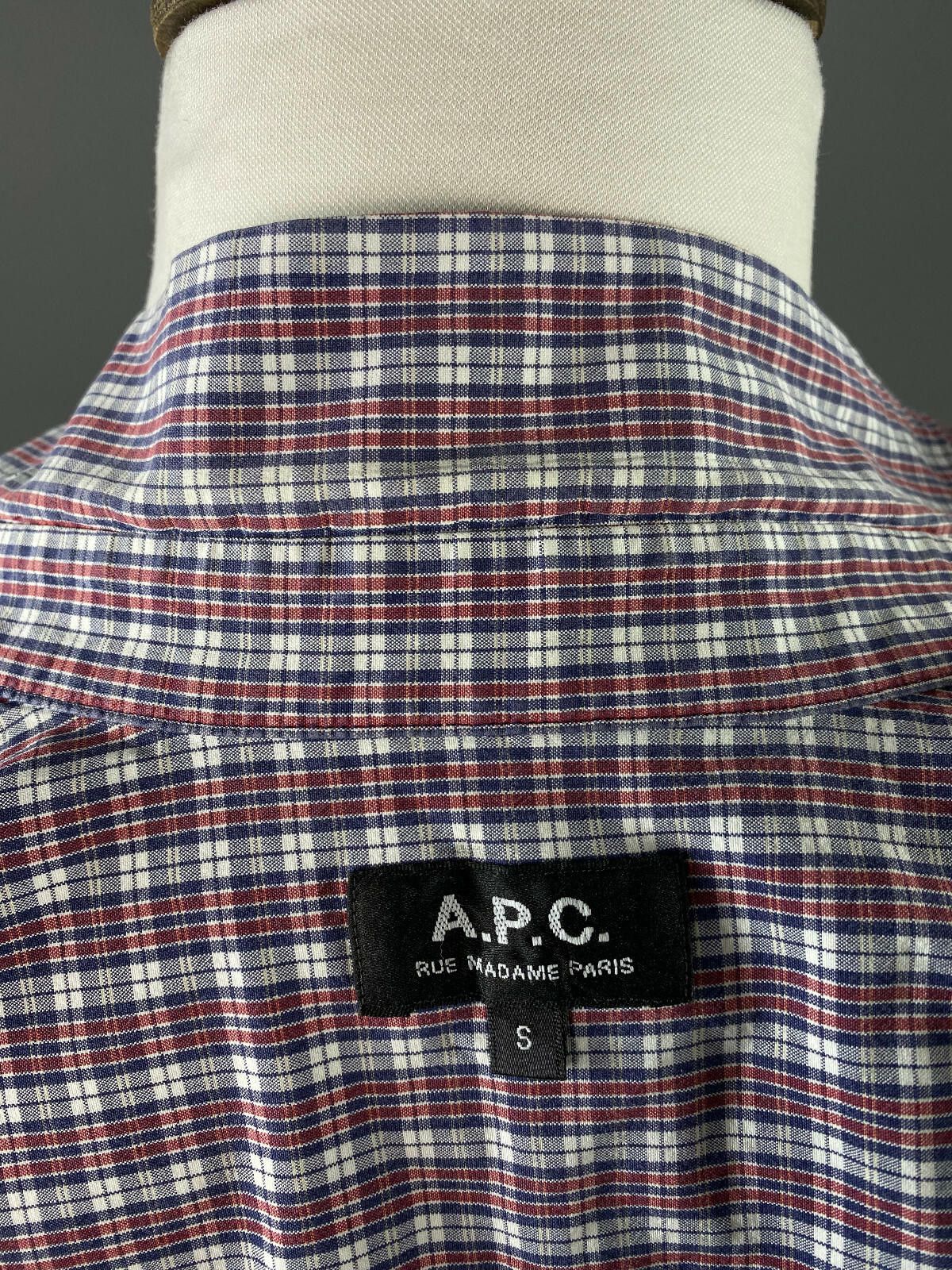 A.P.C. Men A.P.C. Multicolor Check Button Down Shirt Size S Size US S / EU 44-46 / 1 - 8 Thumbnail