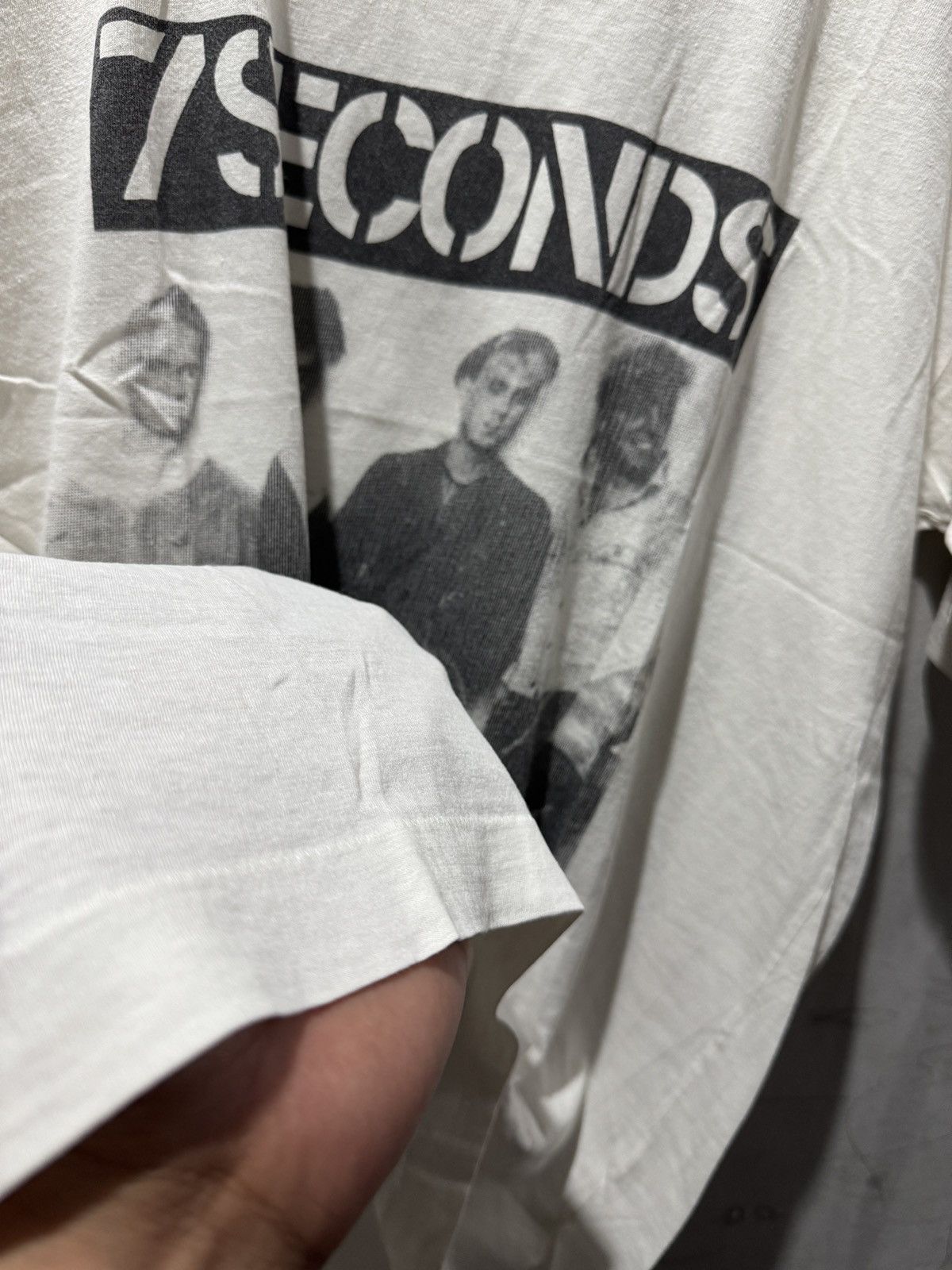 Band Tees Vintage 7 Seconds x punk x hardcore Size US L / EU 52-54 / 3 - 4 Thumbnail