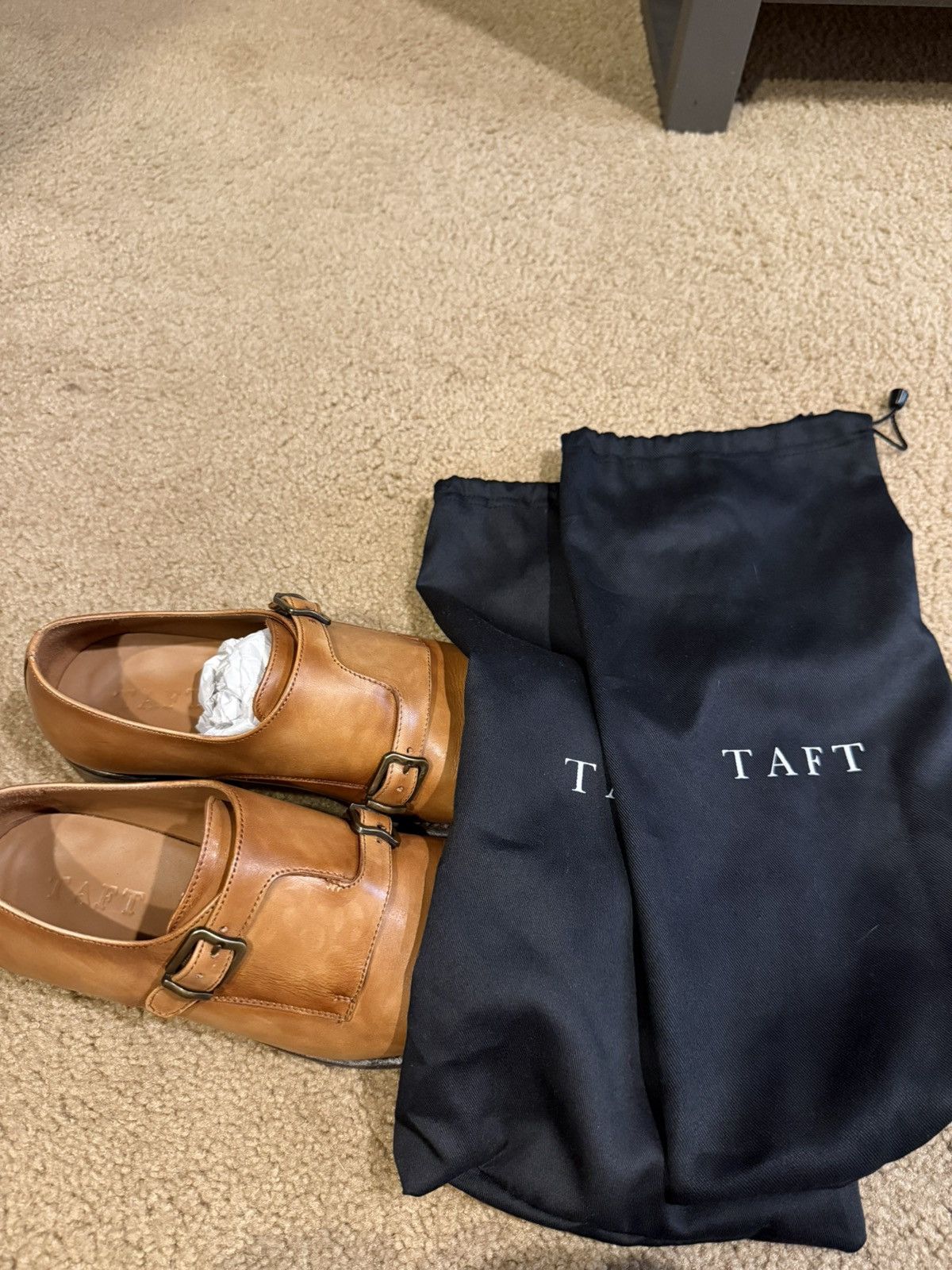 TAFT Taft Double Strap Dress Shoes Size US 6 / EU 39 - 7 Thumbnail