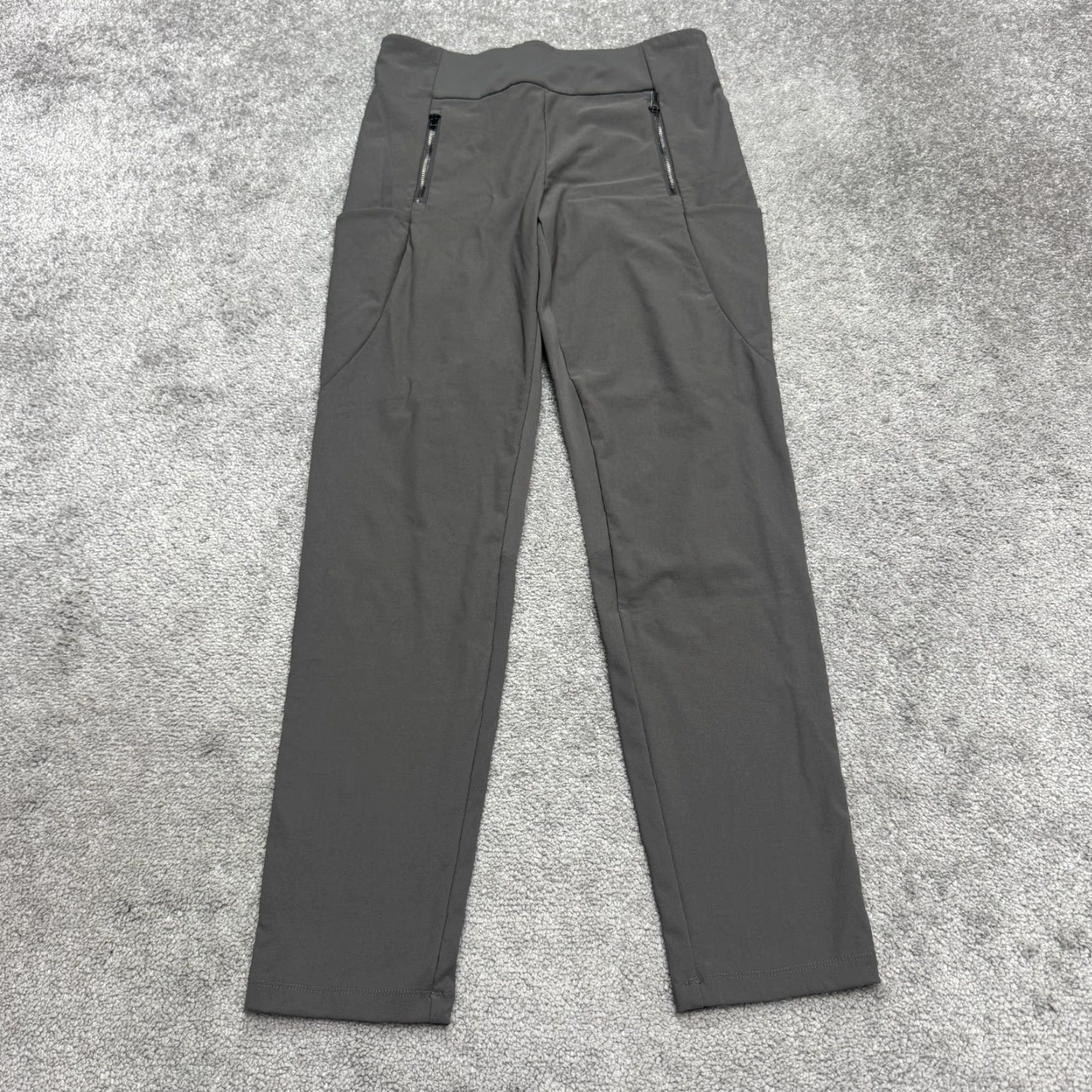 Athleta Athleta Pants 8 Gray Headlands Tights Hybrid Compression Active High Rise Womens Size 30" / US 8 / IT 44 - 2 Thumbnail