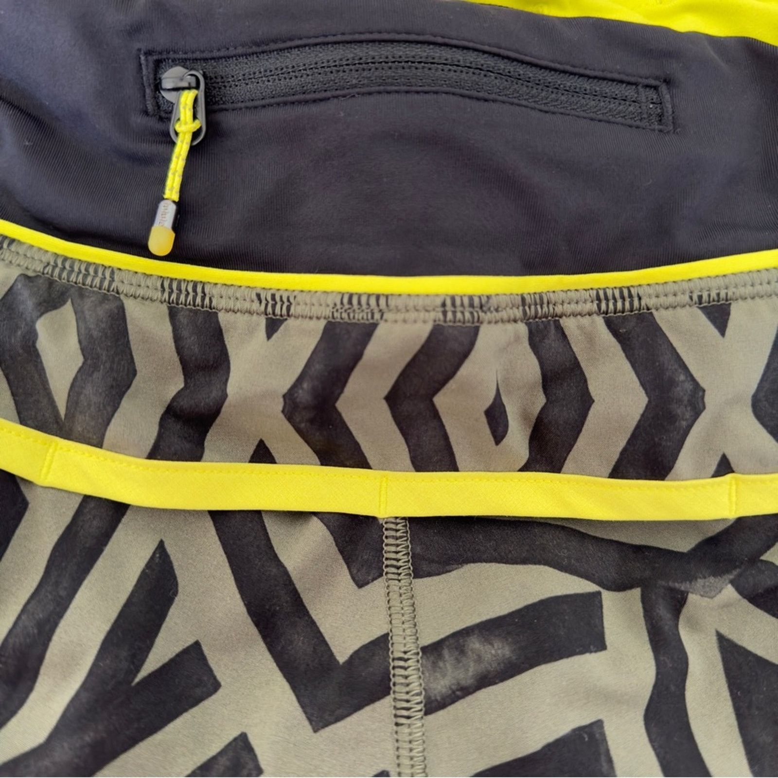 Lululemon Lululemon Run Times Short *4-way Stretch Chevron Shuffle EUC Size 27" / US 4 / IT 40 - 7 Thumbnail