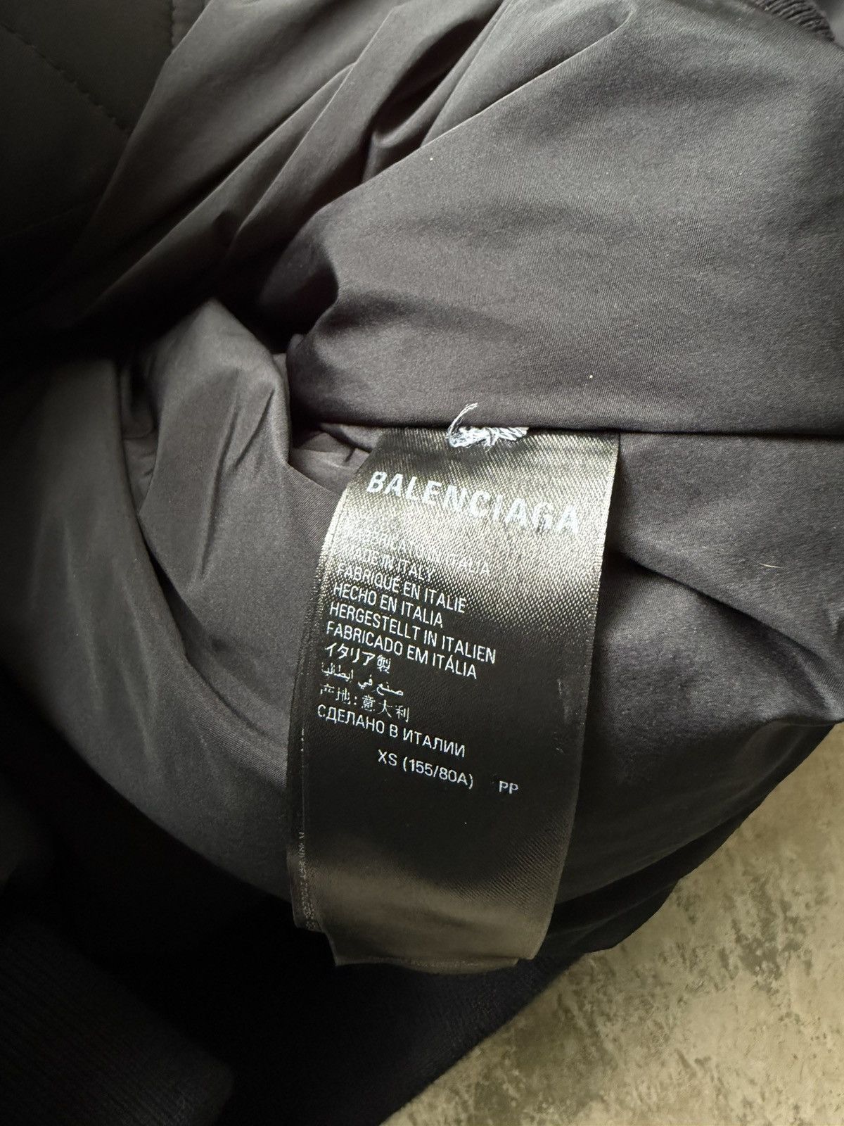 Balenciaga BALENCIAGA SS23 Runway Mud Carti Padded Nylon Steroid Bomber Size US S / EU 44-46 / 1 - 6 Thumbnail