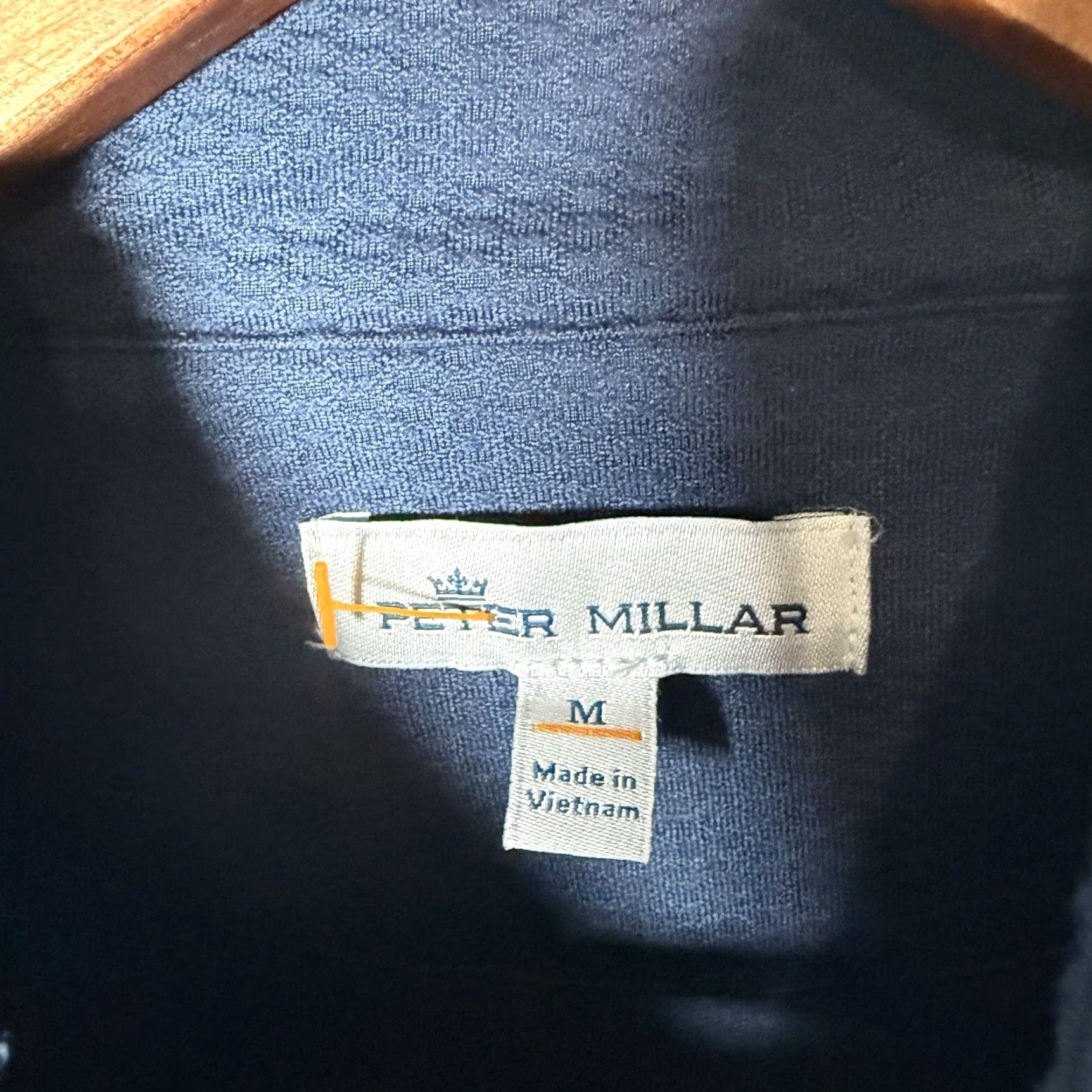 Peter Millar Peter Millar Blue Half-Zip Athletic Jacket Mens Size M Size US M / EU 48-50 / 2 - 4 Thumbnail