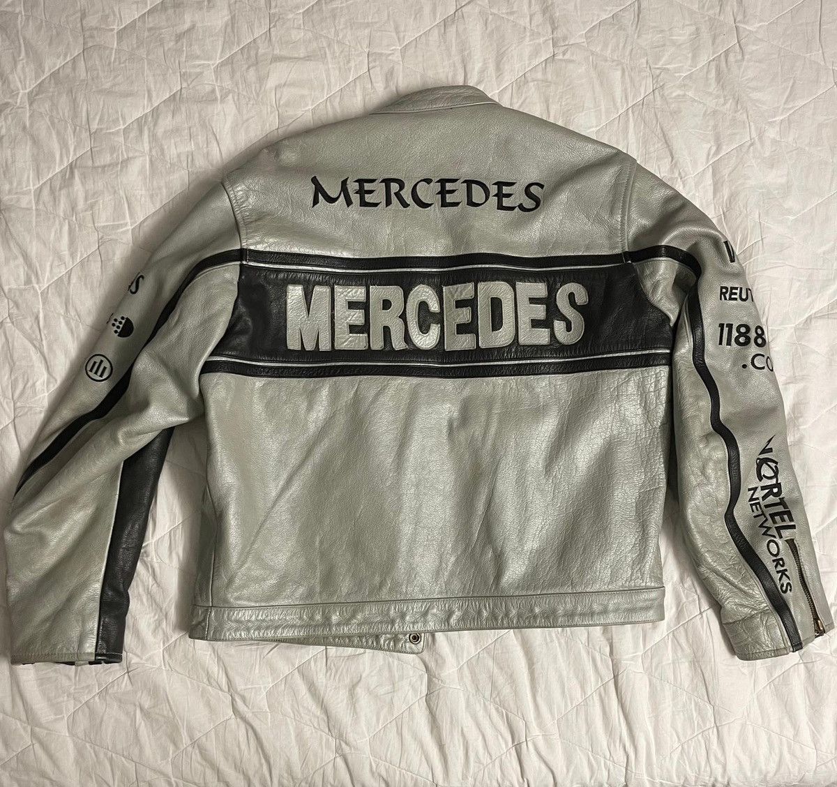 Mercedes-Benz × Vintage Vintage Mercedes OG Leather Jacekt Size US L / EU 52-54 / 3 - 2 Thumbnail