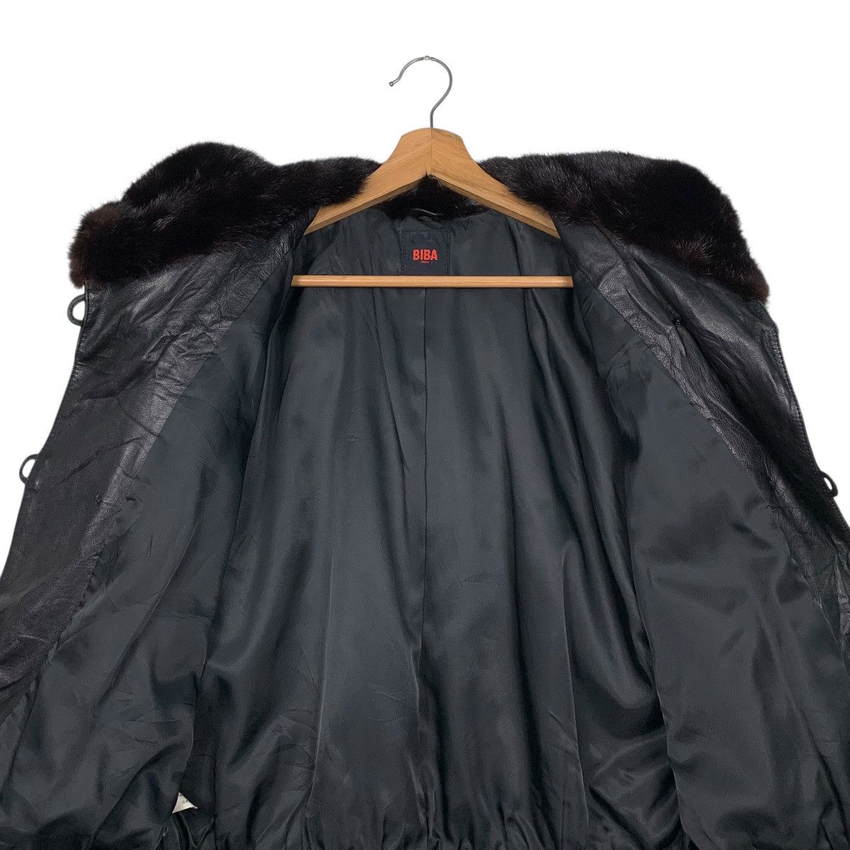 Other Biba Paris Leather Fur Jacket Size M / US 6-8 / IT 42-44 - 12 Thumbnail