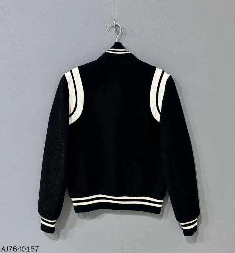 Saint Laurent Paris Saint Laurent ParisBlack and white Teddy jacket 2504-Nexta Size XS / US 0-2 / IT 36-38 - 3 Thumbnail