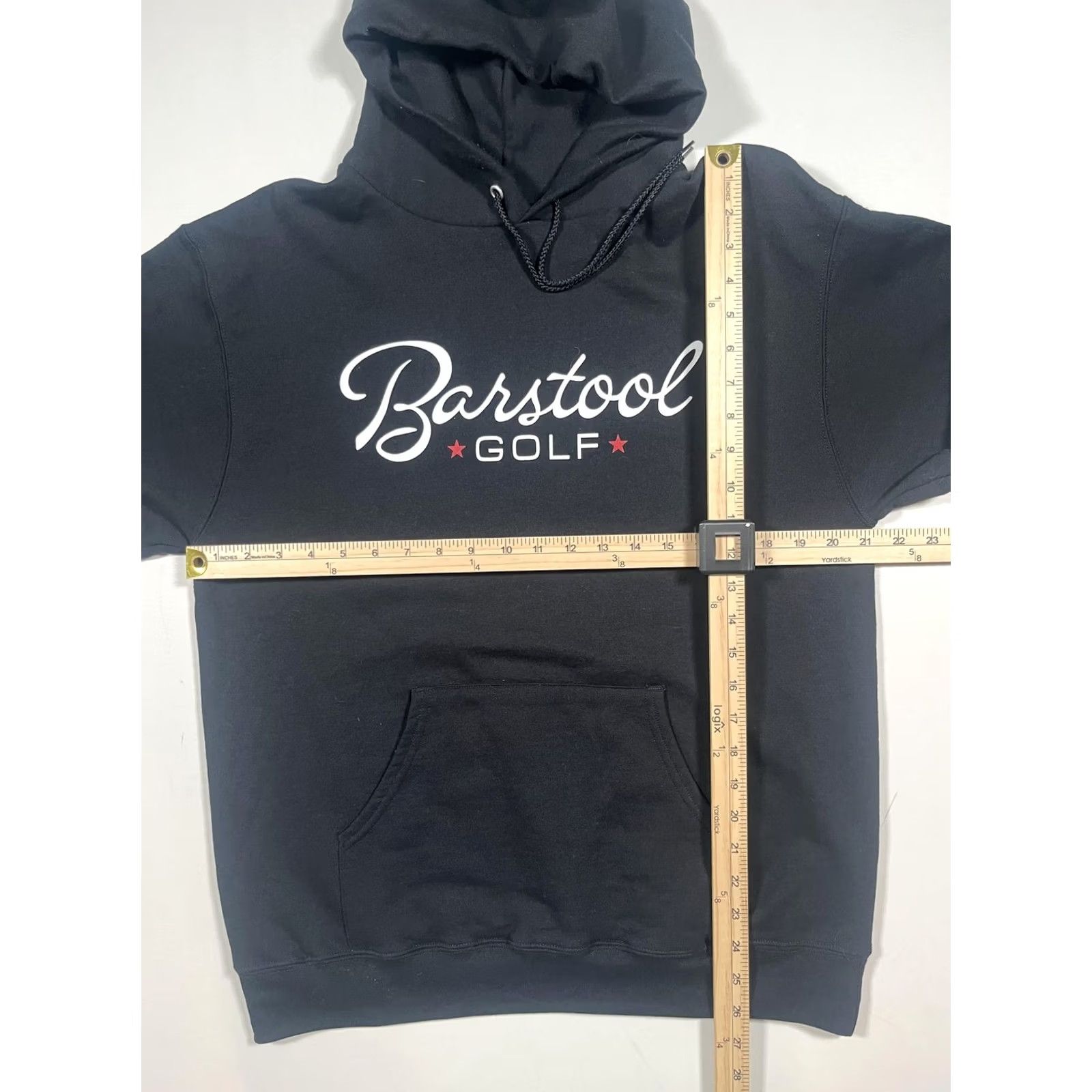 Champion VINTAGE Champion Hoodie Sweatshirt Mens Medium Black Barstool Golf Fleece Pullover Size US M / EU 48-50 / 2 - 7 Thumbnail