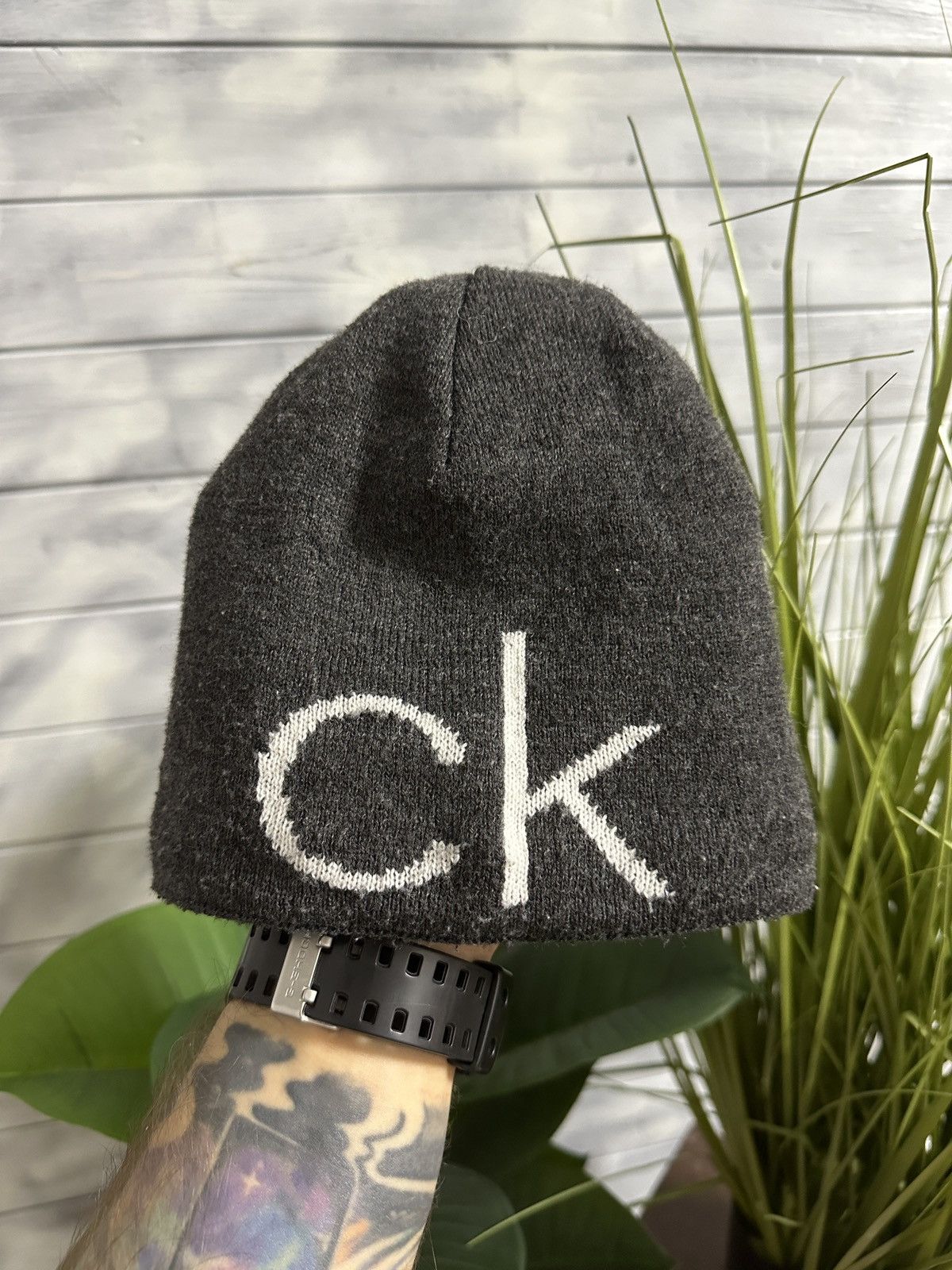 Calvin Klein Rare Vintage Double-Sided Hat Calvin Klein Y2K Size ONE SIZE - 1 Thumbnail