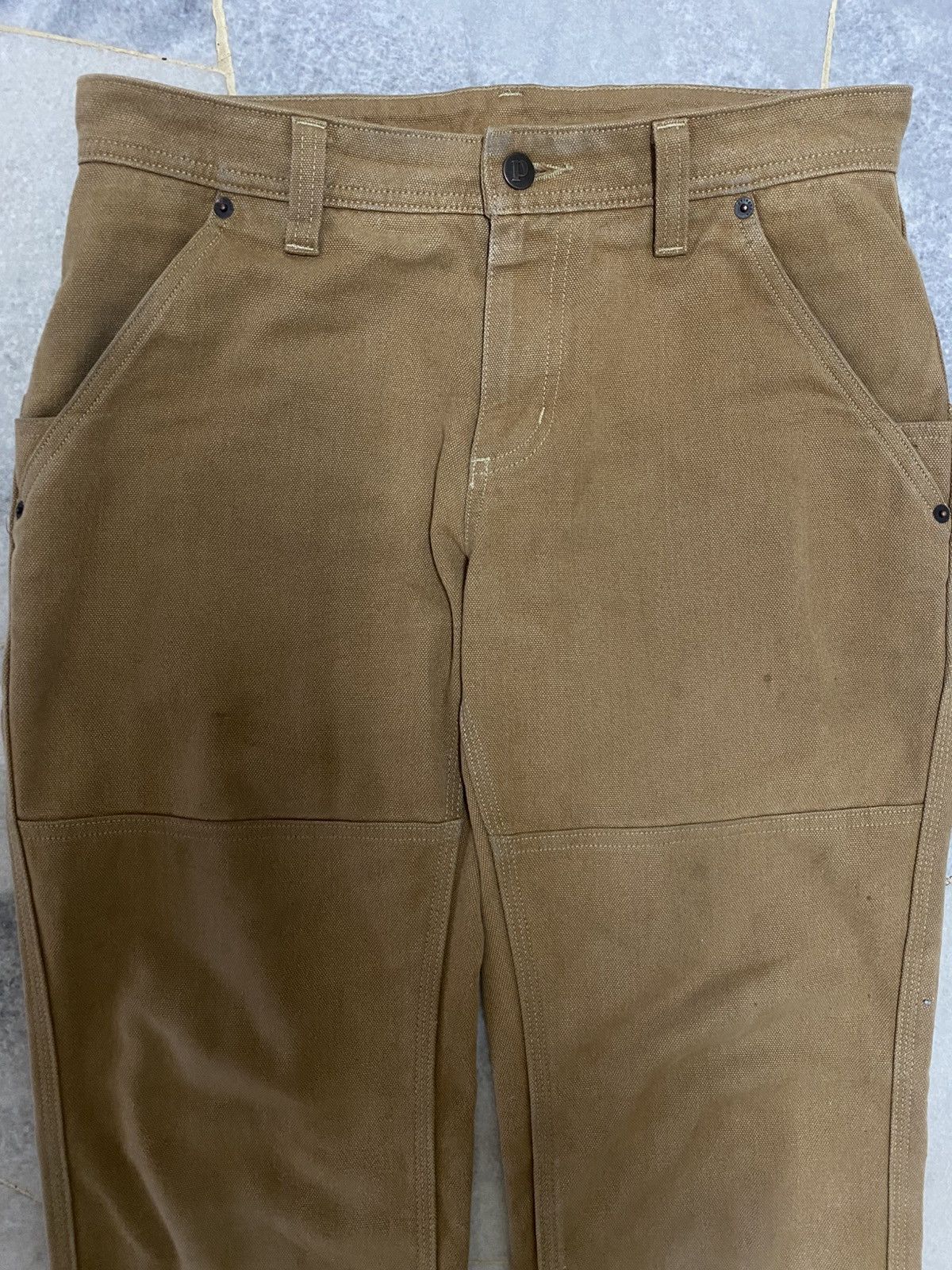 Japanese Brand Patagonia Iron Forge Hemp Canvas Barn Pants - Cinch Back Size US 32 / EU 48 - 3 Thumbnail