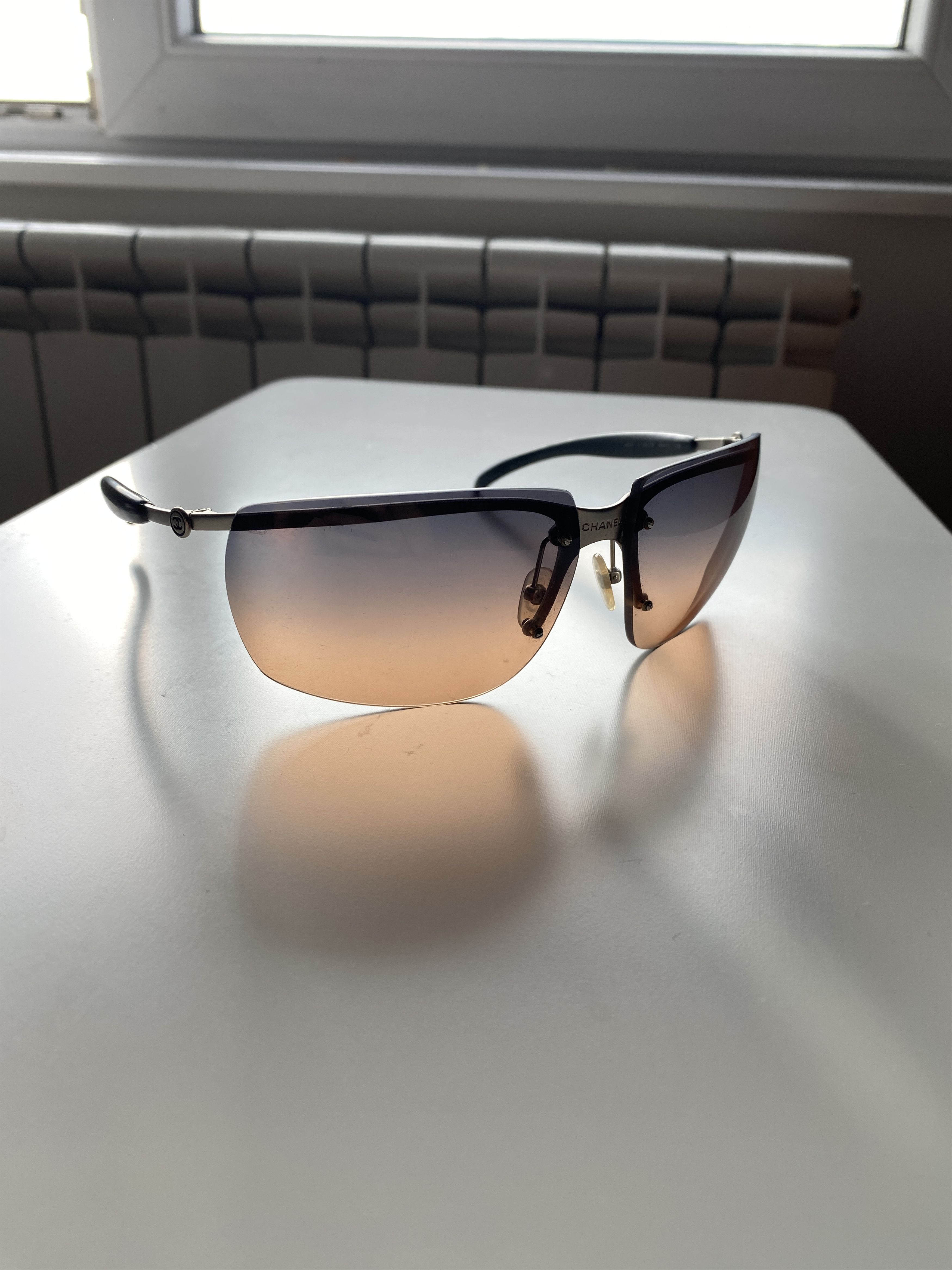 Chanel Vintage Chanel Orange Sunglasses Size ONE SIZE - 1 Thumbnail
