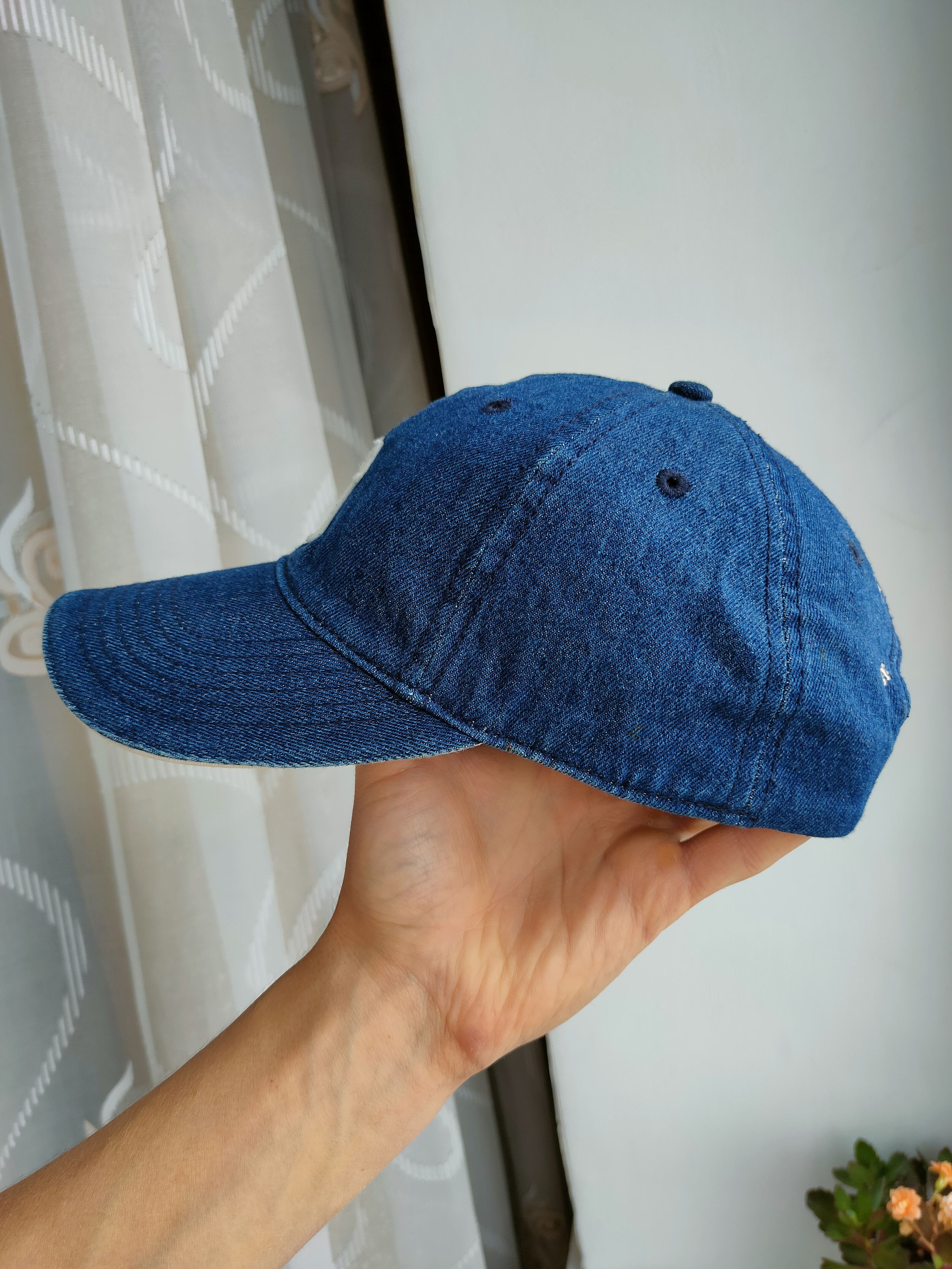 MLB × Twins Enterprise Inc. Vintage NY Yankees MLB Denim with Pink Logo Cap Unisex Size ONE SIZE - 5 Thumbnail